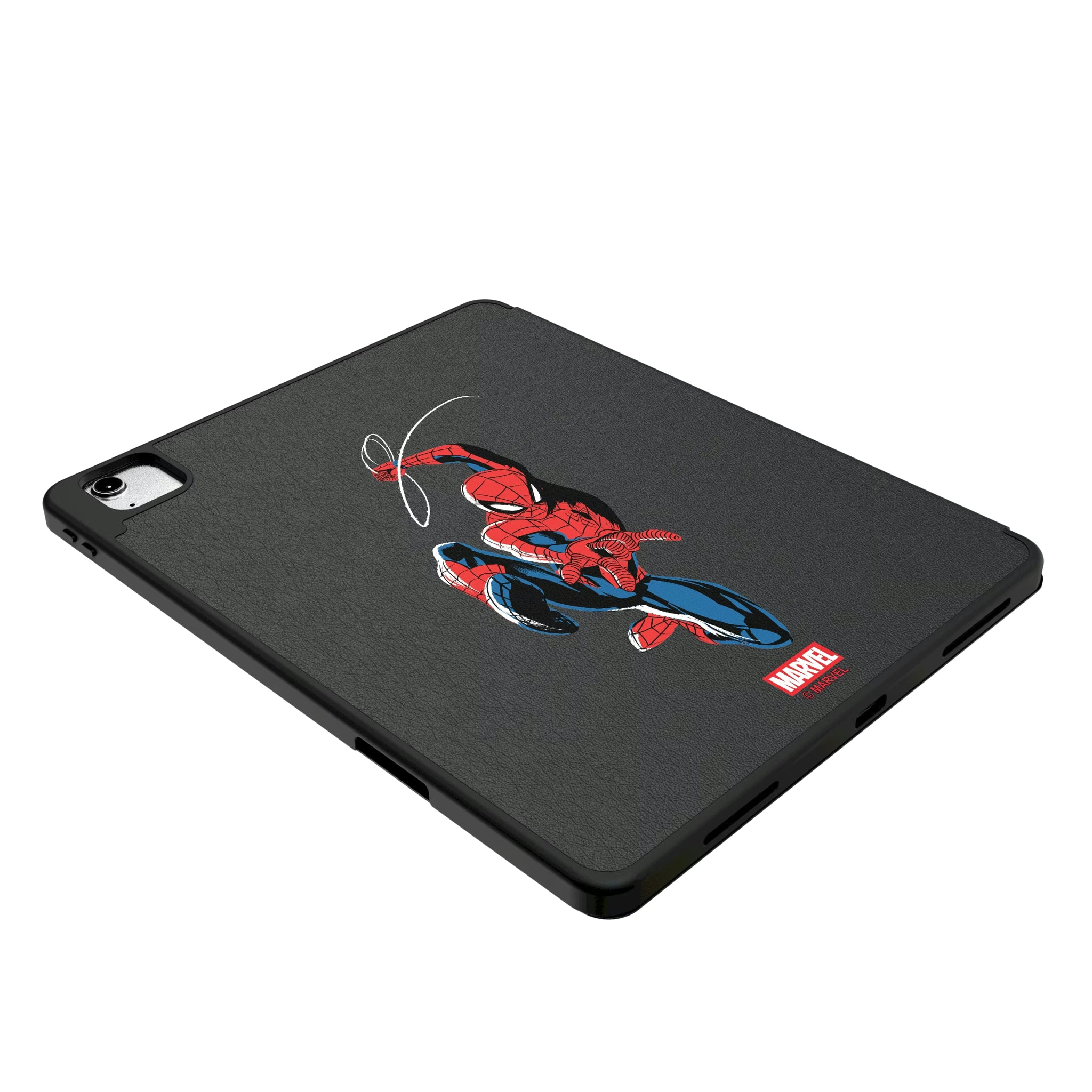 Marvel Spider-Man Badge iPad Tablet Case for Apple iPad - Isometric View