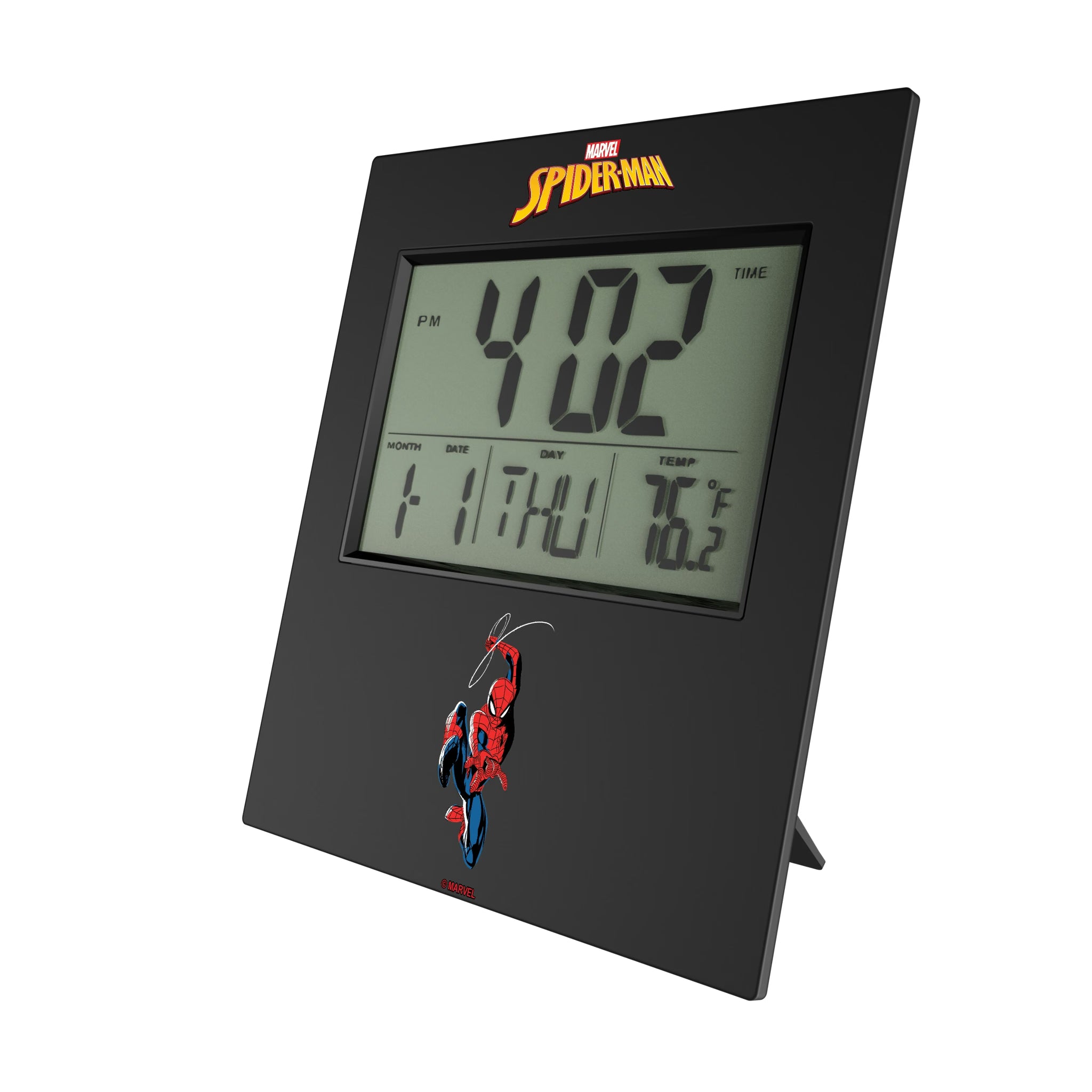 Marvel Spider-Man Badge Wall Clock
