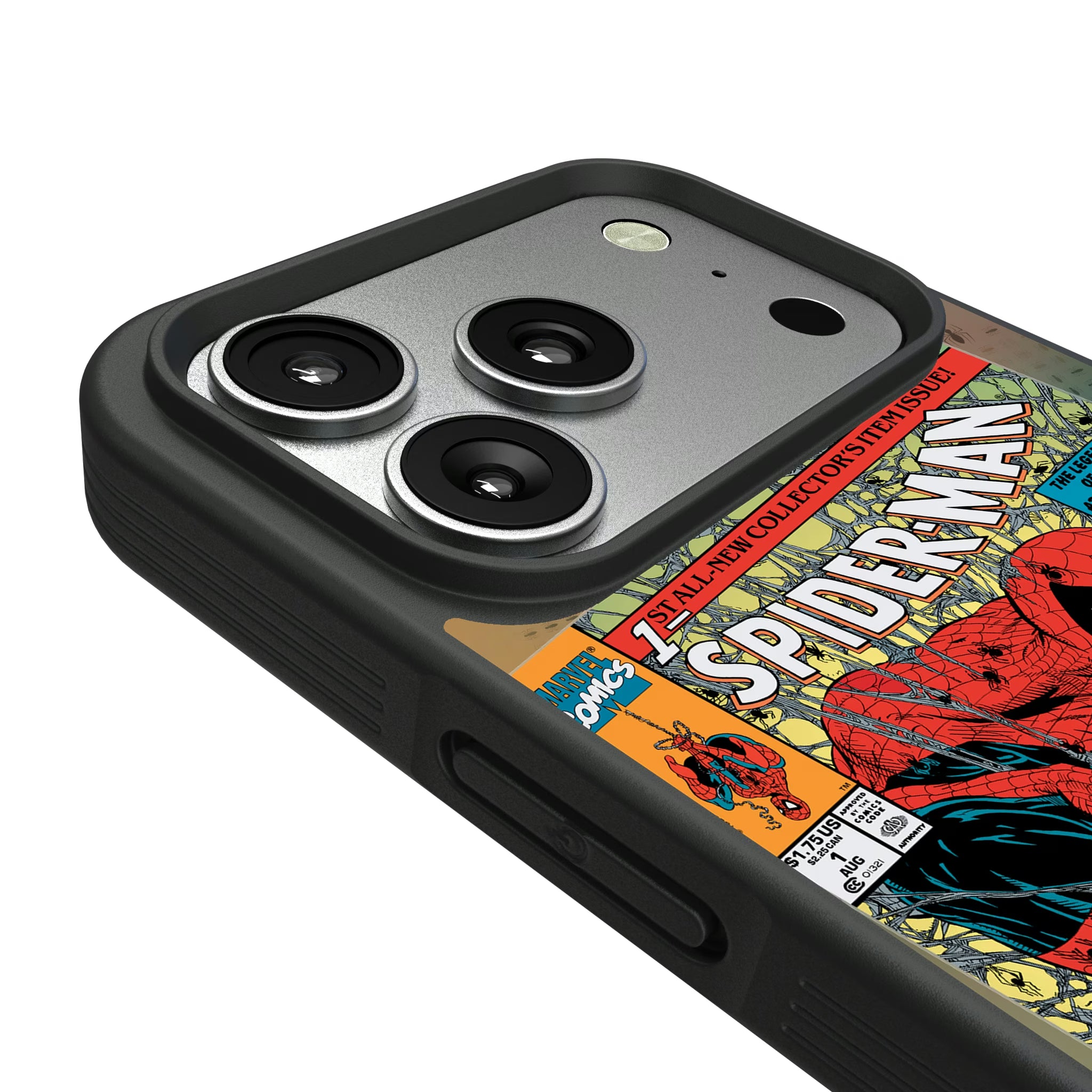 Marvel Spider-Man Classic Cover iPhone Bump Phone Case for Apple iPhone - Detail#Device_iPhone 17 Pro