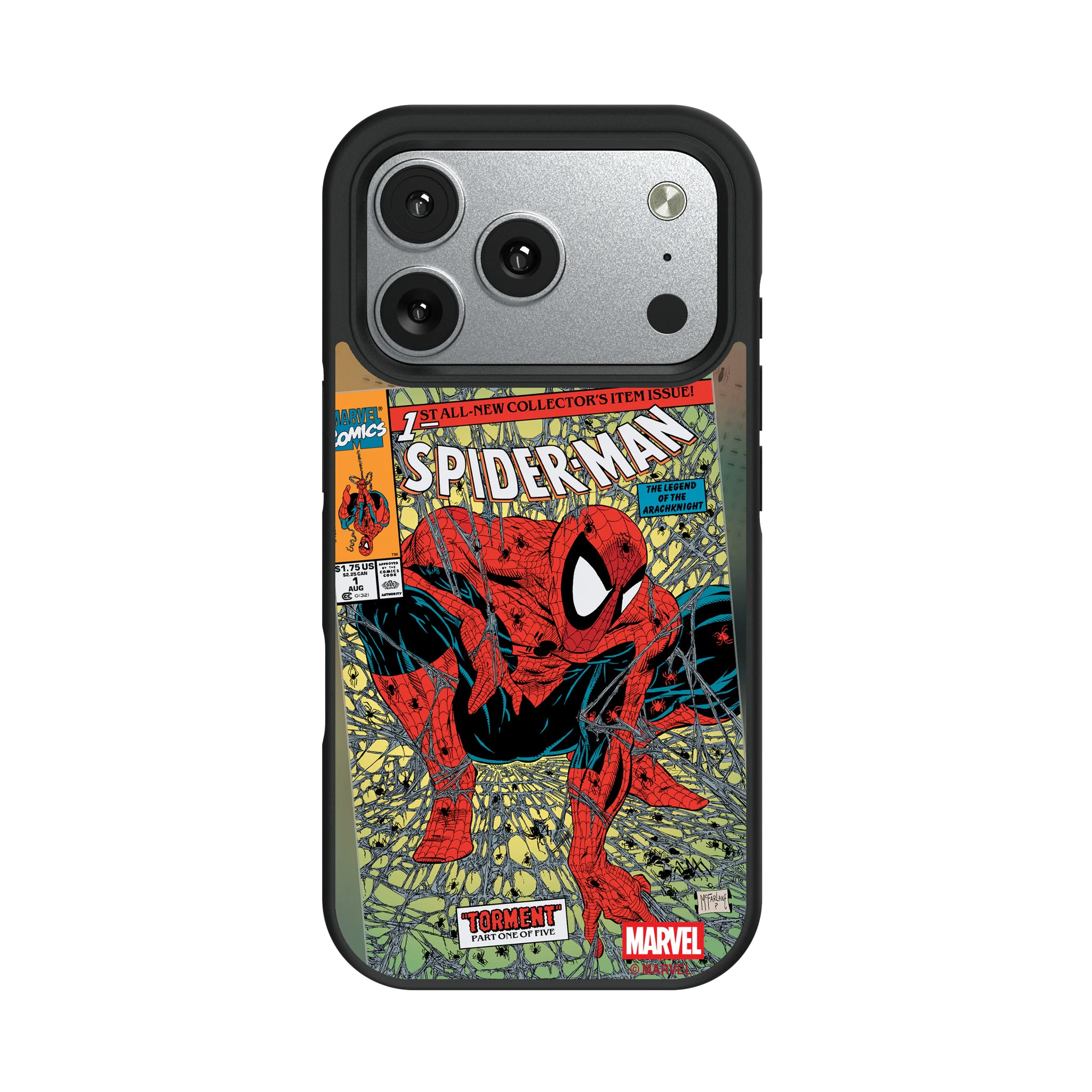 Marvel Spider-Man Classic Cover iPhone Bump Phone Case for Apple iPhone#Device_iPhone 17 Pro