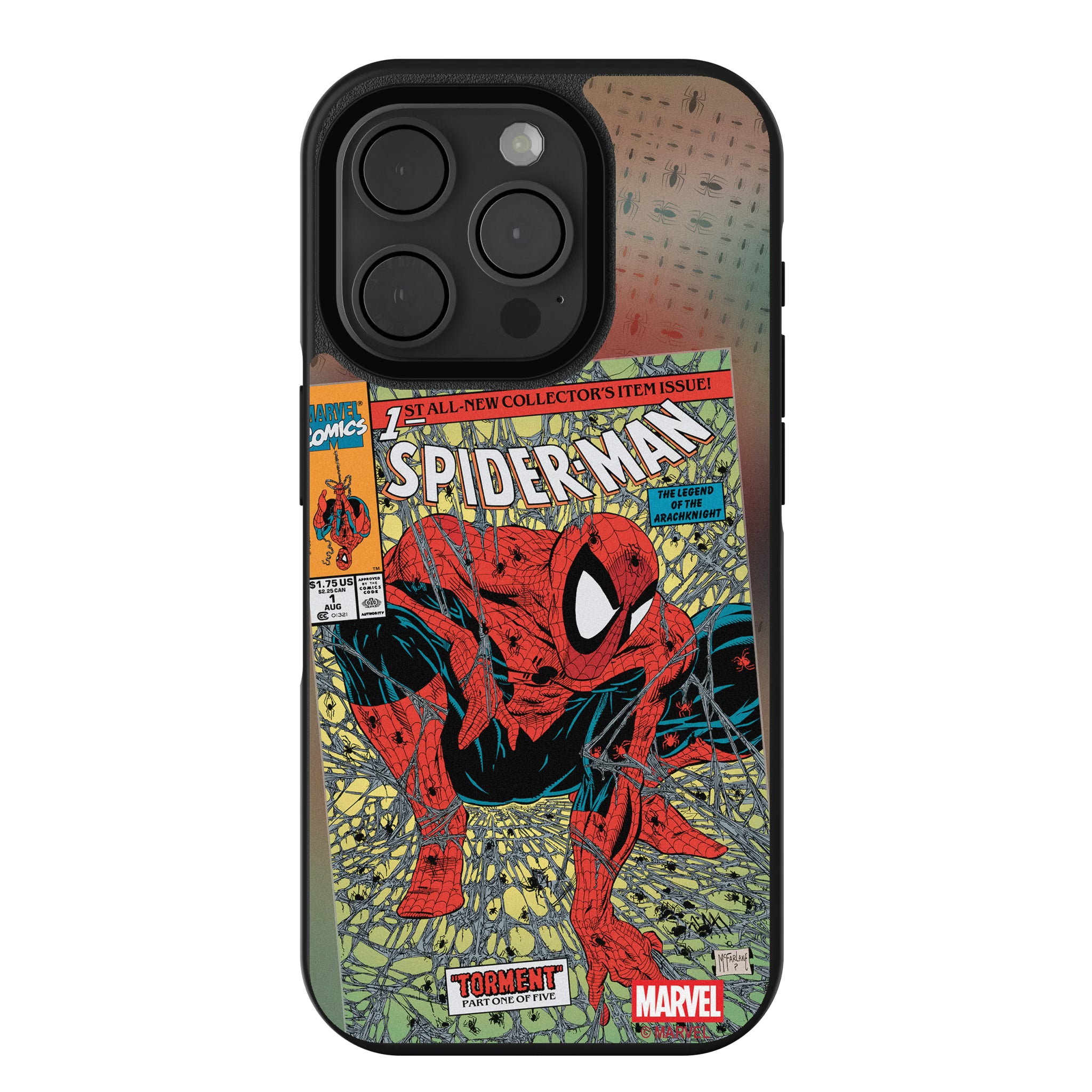 Marvel Spider-Man Classic Cover iPhone Bump Phone Case for Apple iPhone