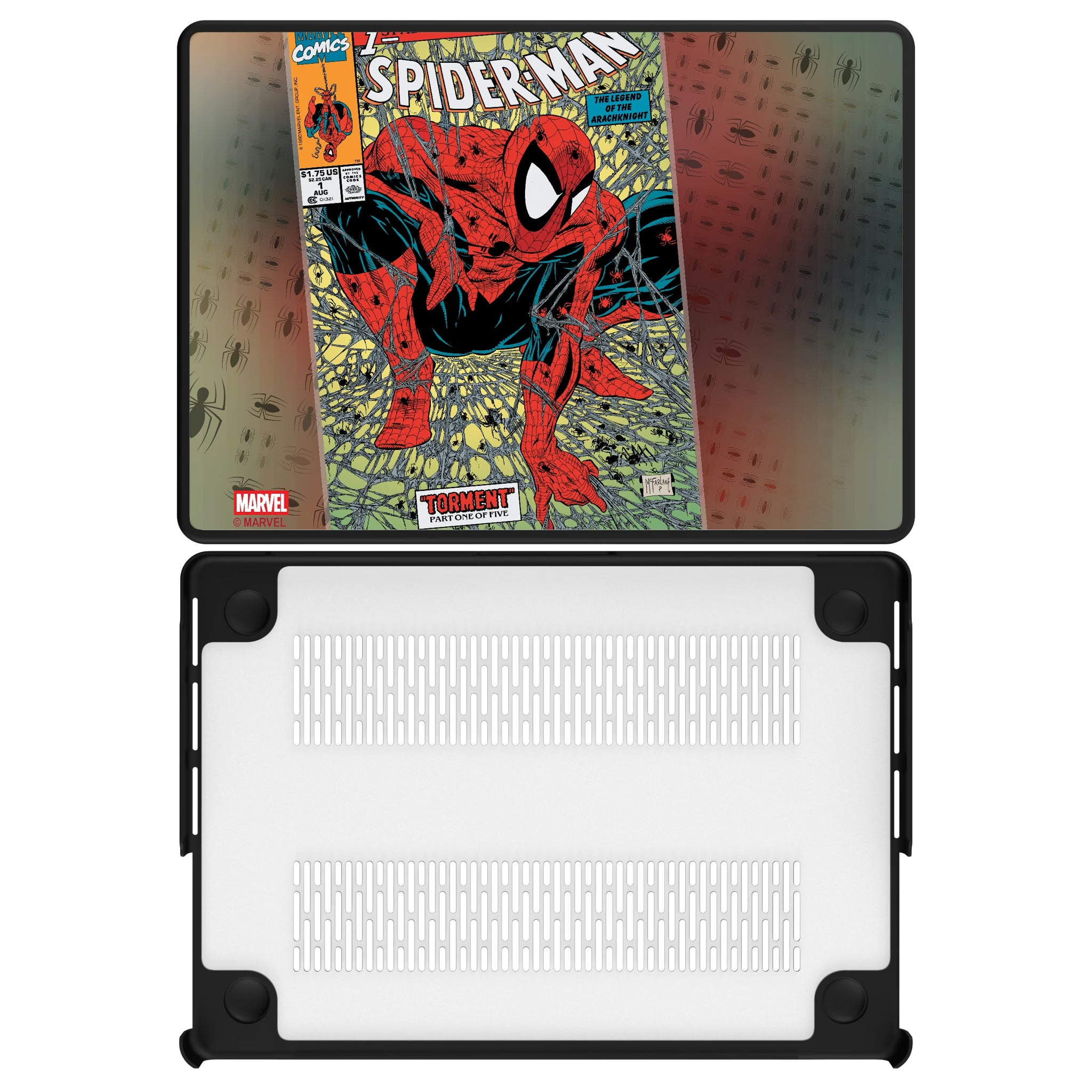 Marvel Spider-Man Classic Cover MacBook Laptop Case for Apple MacBook#Device_MacBook Pro (14-inch, 2021) / MacBook Pro (14-inch, 2023) / MacBook Pro (14-inch, 2024)