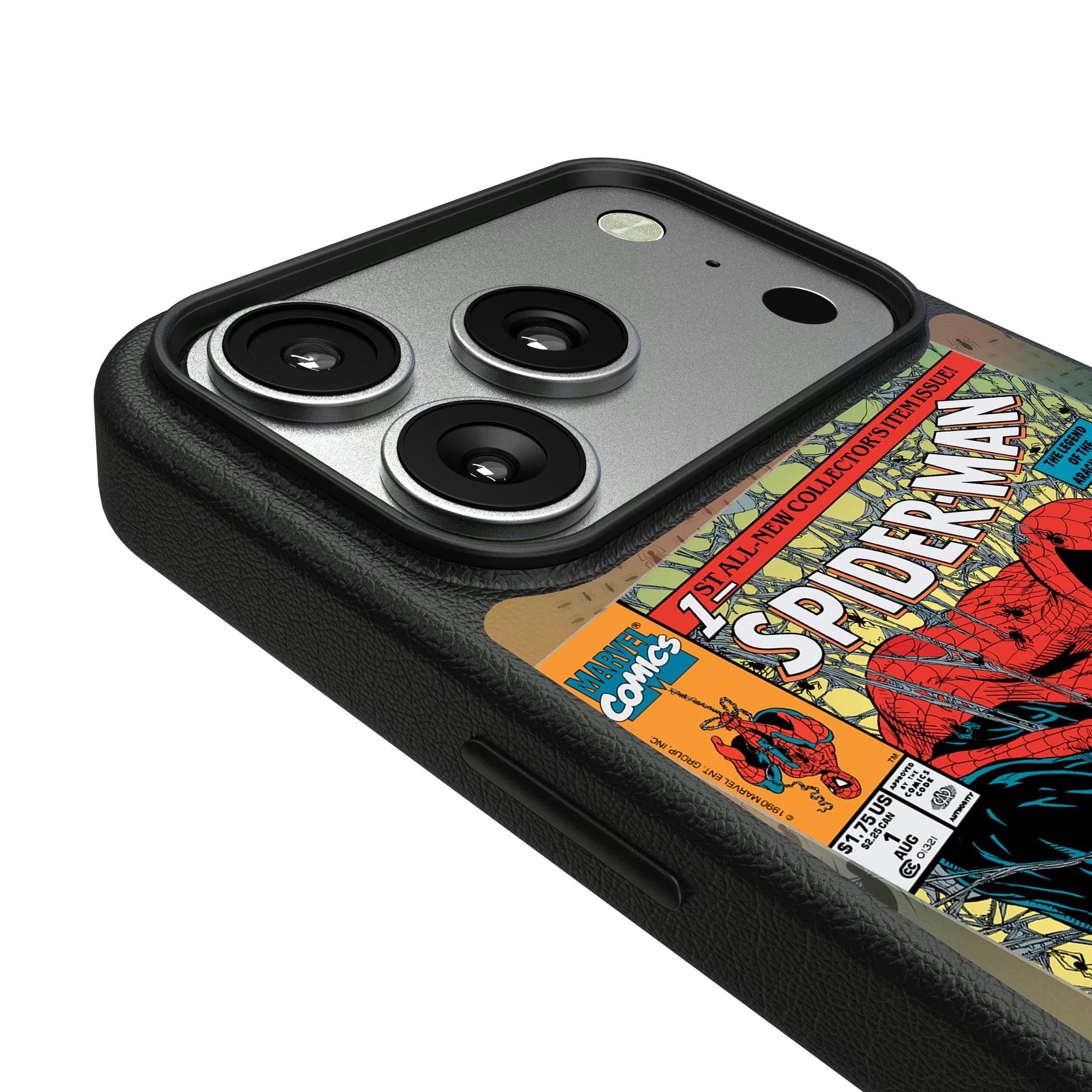 Marvel Spider-Man Classic Cover iPhone MagSafe Compatible Phone Case for Apple iPhone - Detail#Device_iPhone 17 Pro