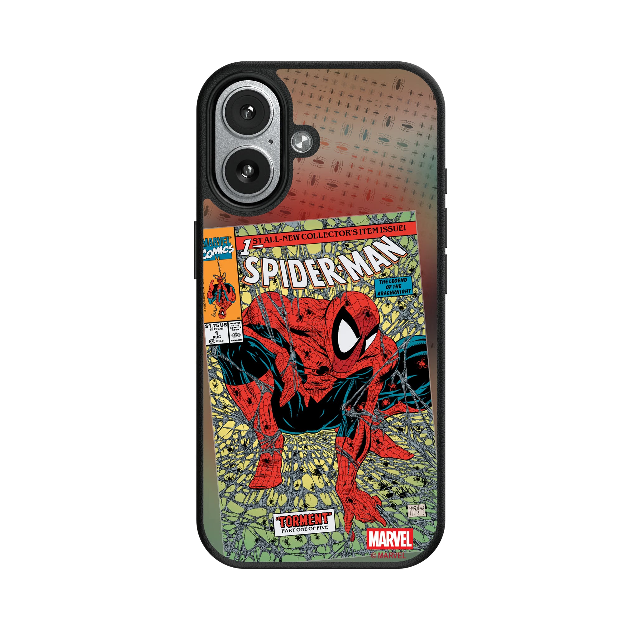 Marvel Spider-Man Classic Cover iPhone MagSafe Compatible Phone Case for Apple iPhone#Device_iPhone 17
