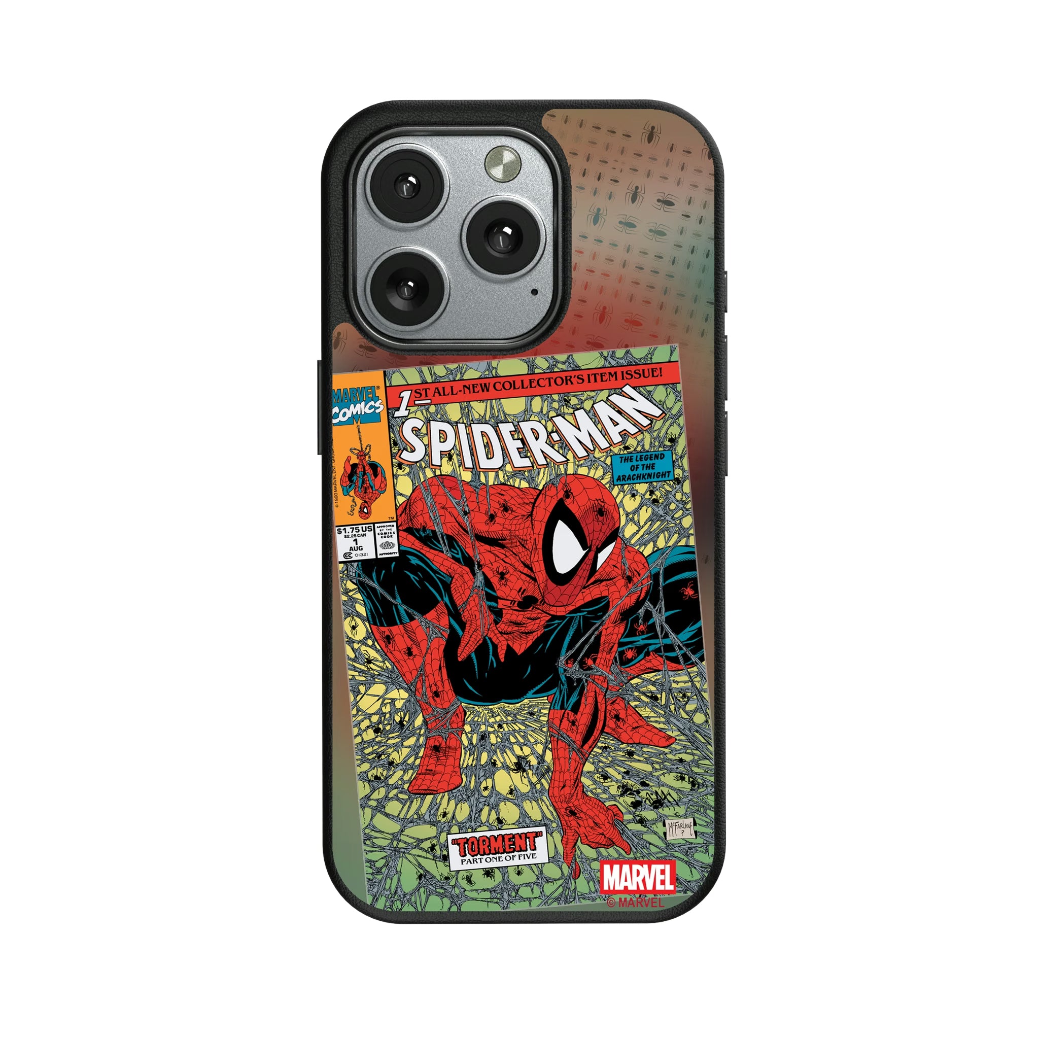 Marvel Spider-Man Classic Cover iPhone MagSafe Compatible Phone Case for Apple iPhone