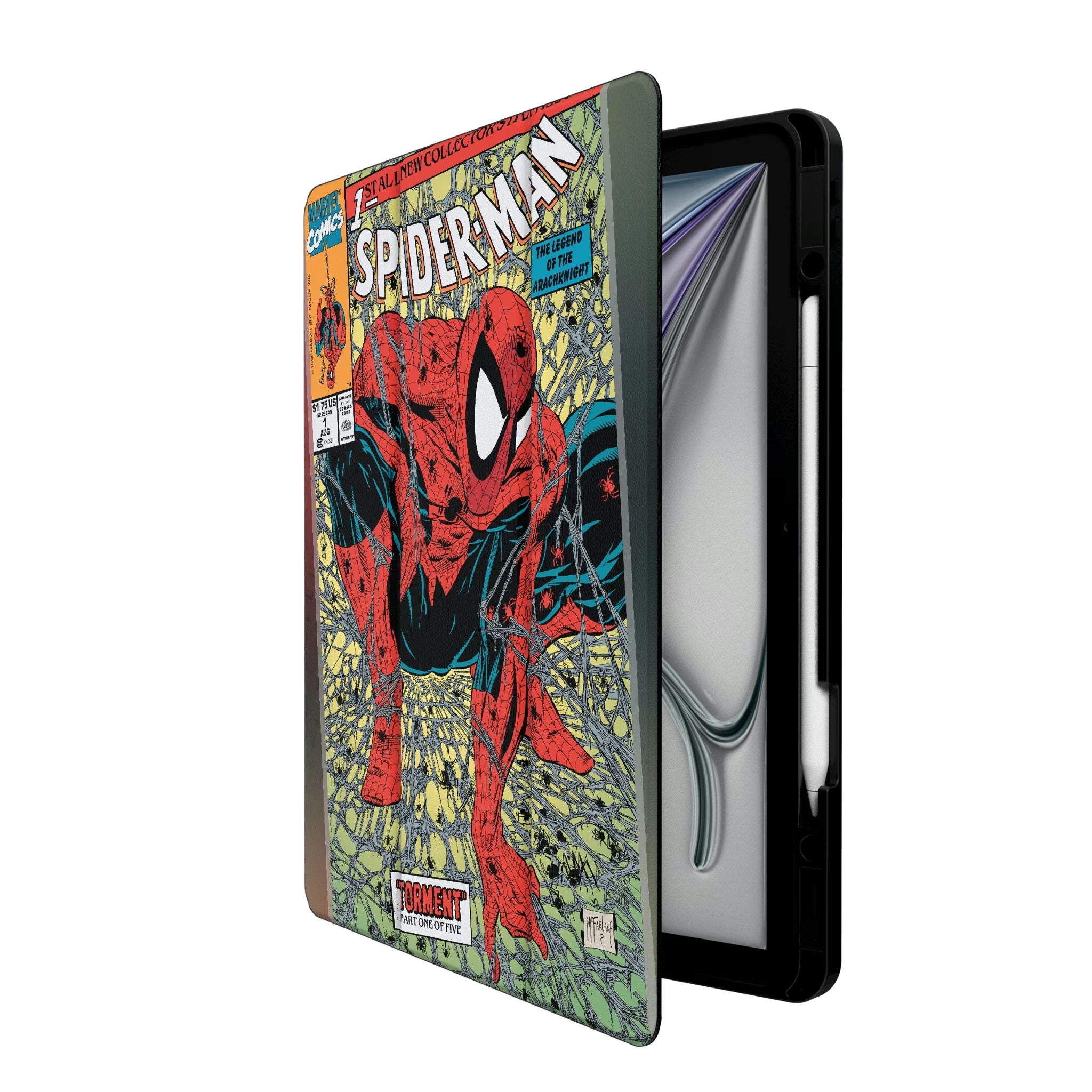 Marvel Spider-Man Classic Cover iPad Tablet Case for Apple iPad