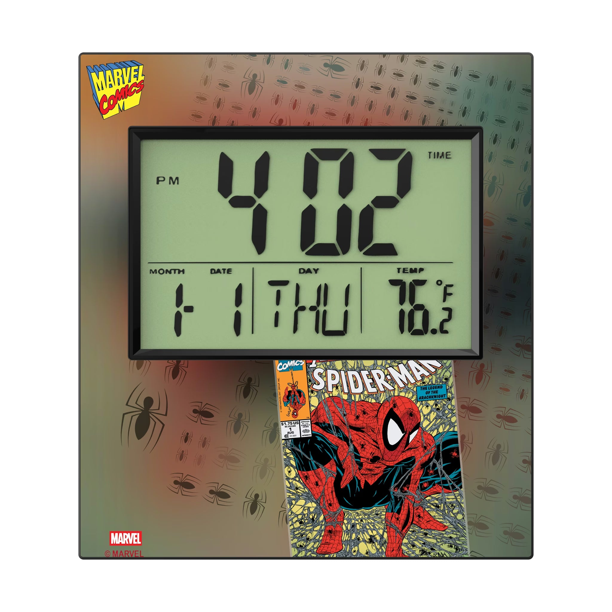 Marvel Spider-Man Classic Cover Wall Clock
