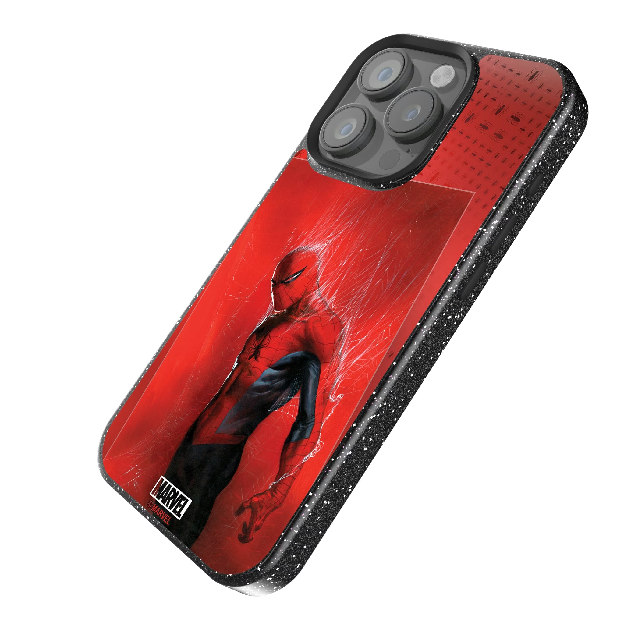 Marvel Spider-Man Cover Art iPhone Bling Phone Case for Apple iPhone - Isometric View