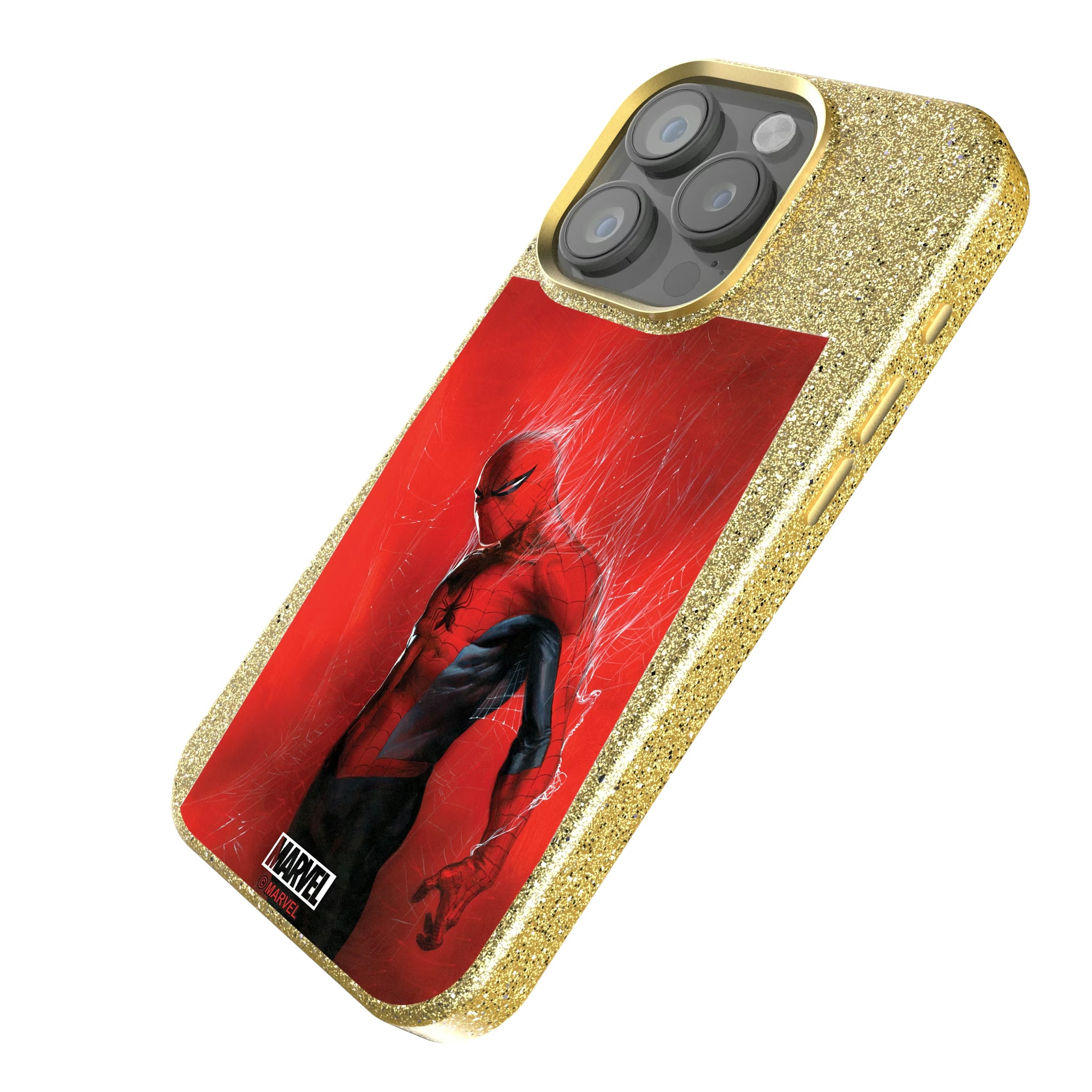Marvel Spider-Man Cover Art iPhone Bling Phone Case for Apple iPhone - Isometric View