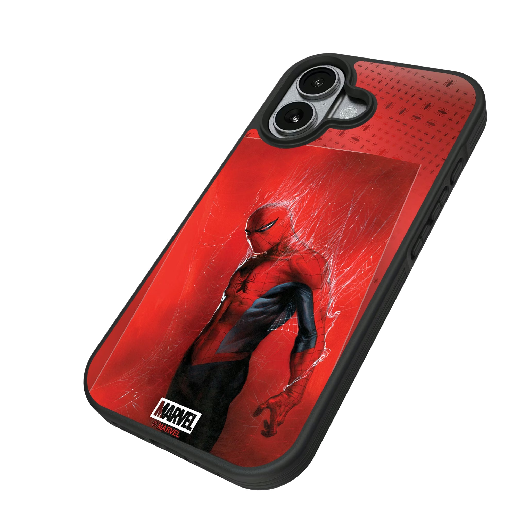 Marvel Spider-Man Cover Art iPhone Bump Phone Case for Apple iPhone - Isometric View#Device_iPhone 17