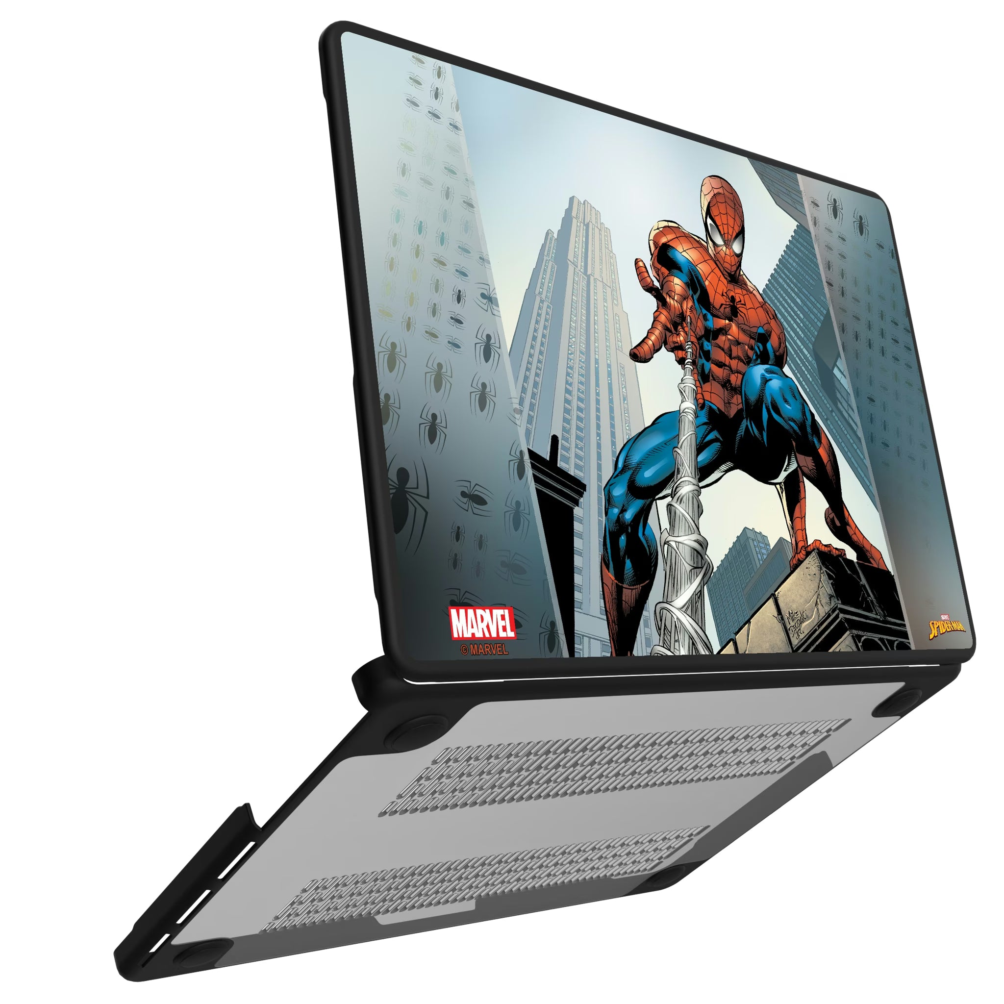 Marvel Spider-Man Cover Art MacBook Laptop Case for Apple MacBook#Device_MacBook Pro (14-inch, 2021) / MacBook Pro (14-inch, 2023) / MacBook Pro (14-inch, 2024)