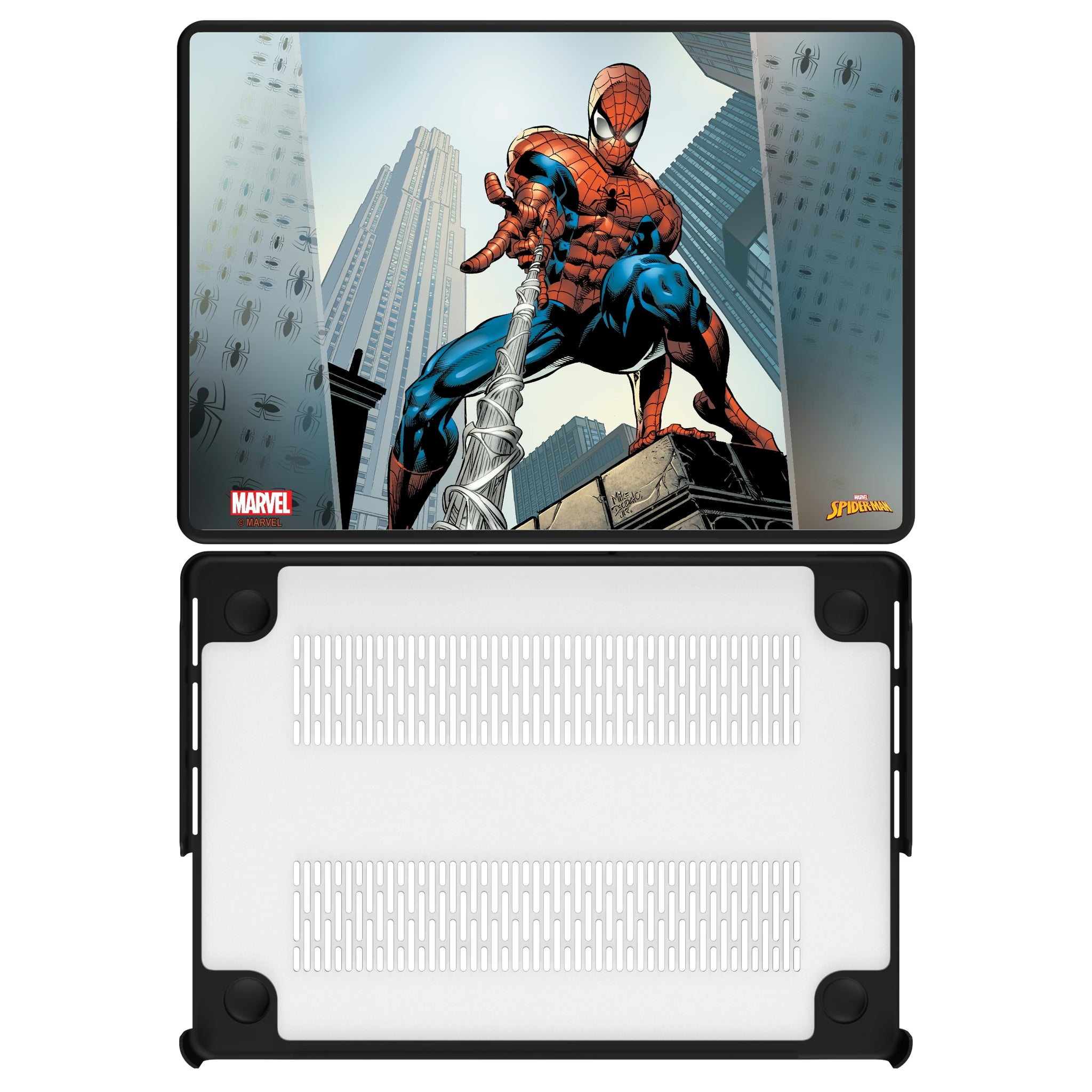 Marvel Spider-Man Cover Art MacBook Laptop Case for Apple MacBook#Device_MacBook Pro (14-inch, 2021) / MacBook Pro (14-inch, 2023) / MacBook Pro (14-inch, 2024)