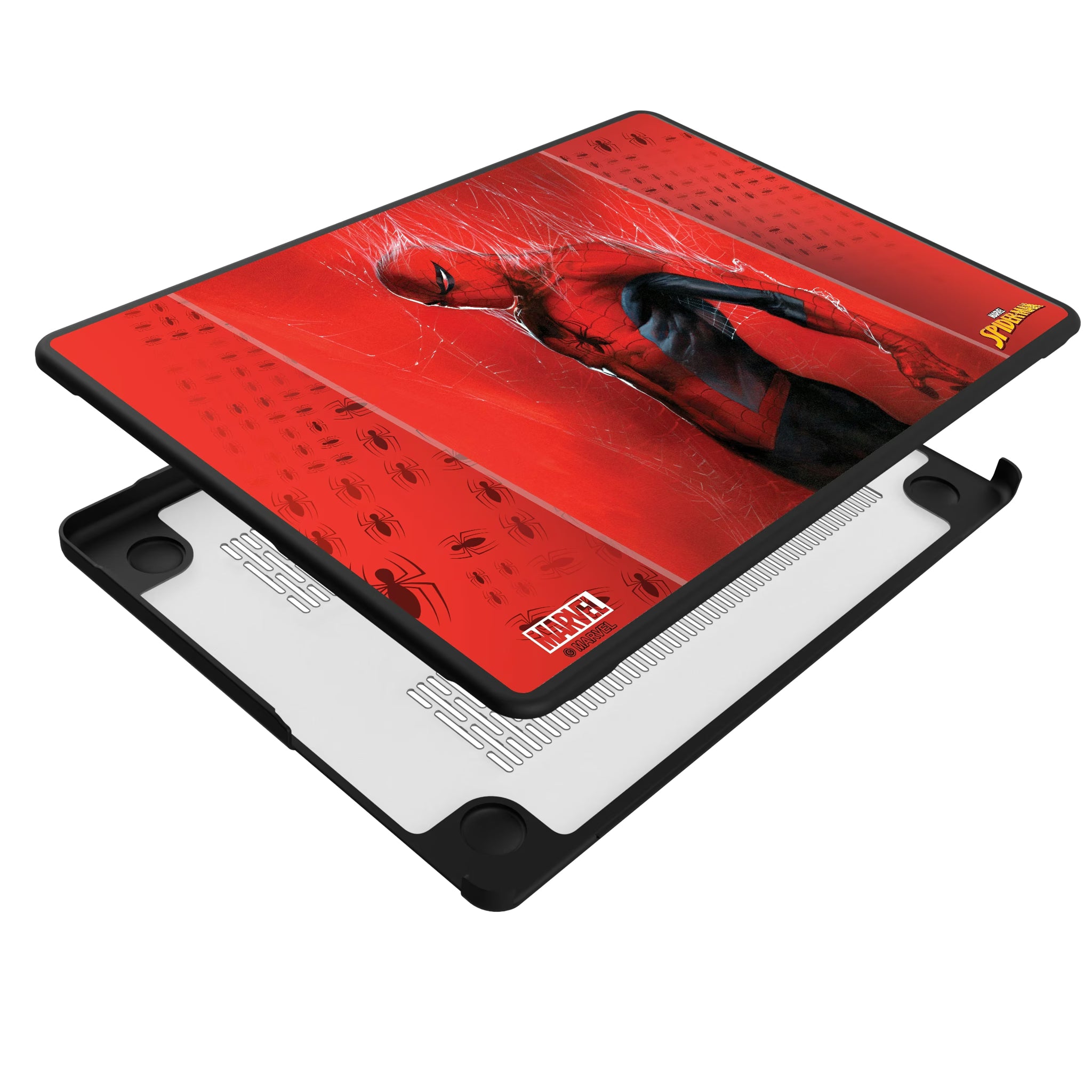 Marvel Spider-Man Cover Art MacBook Laptop Case for Apple MacBook - Isometric View#Device_MacBook Pro (14-inch, 2021) / MacBook Pro (14-inch, 2023) / MacBook Pro (14-inch, 2024)
