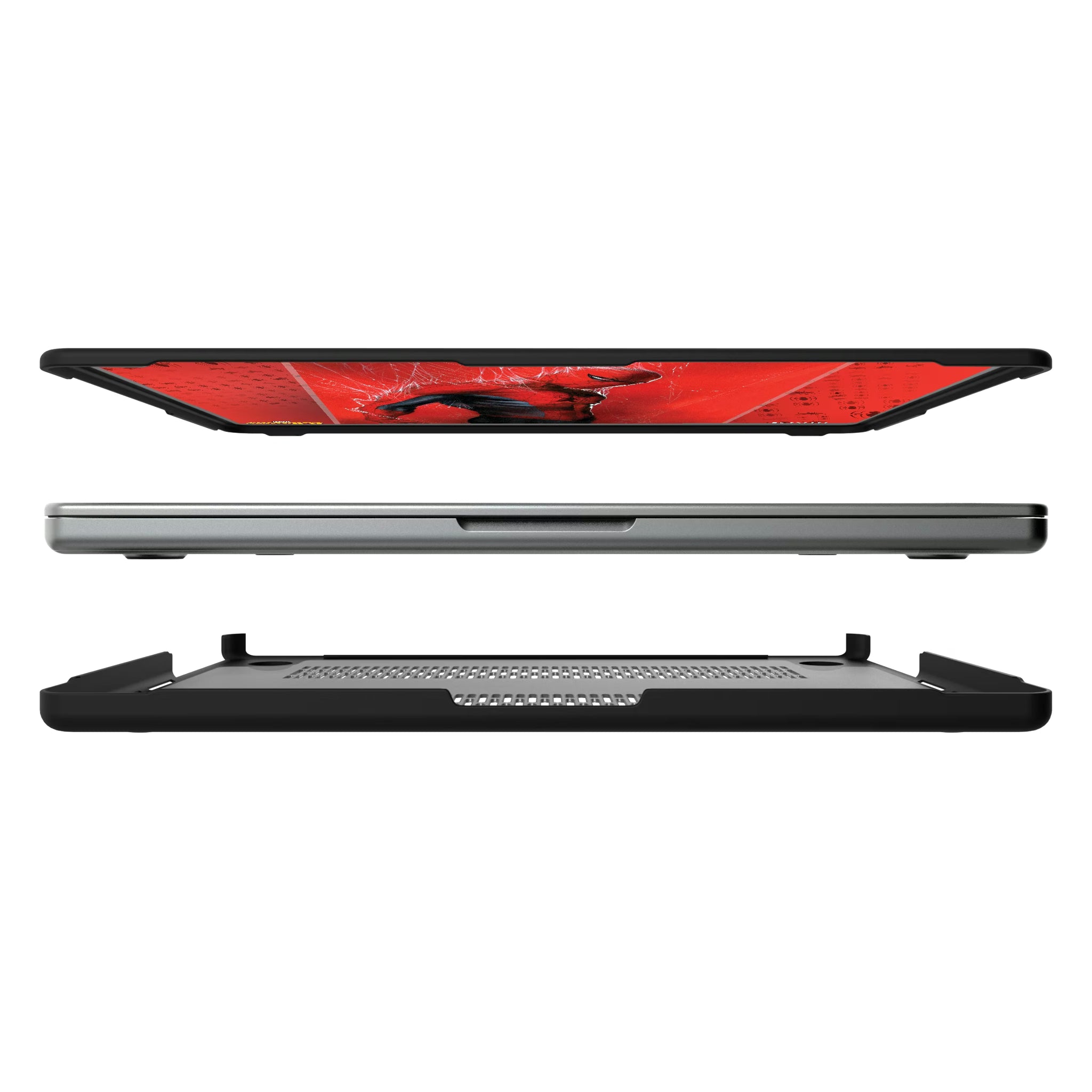 Marvel Spider-Man Cover Art MacBook Laptop Case for Apple MacBook#Device_MacBook Pro (14-inch, 2021) / MacBook Pro (14-inch, 2023) / MacBook Pro (14-inch, 2024)