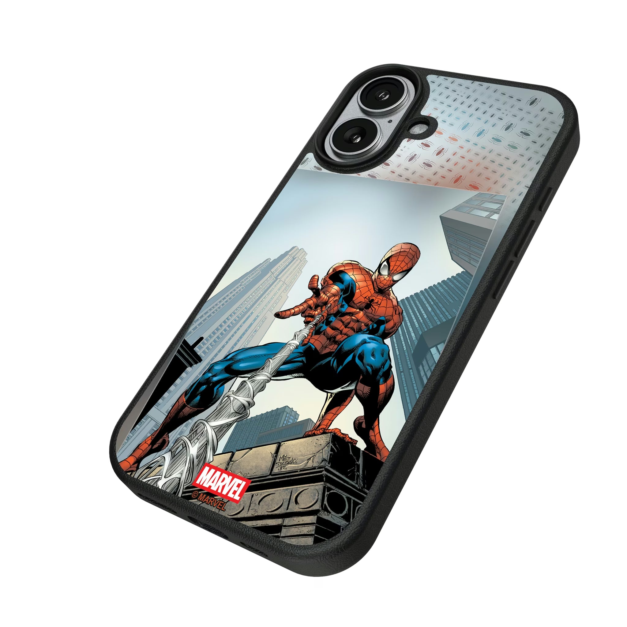 Marvel Spider-Man Cover Art iPhone MagSafe Compatible Phone Case for Apple iPhone - Isometric View#Device_iPhone 17