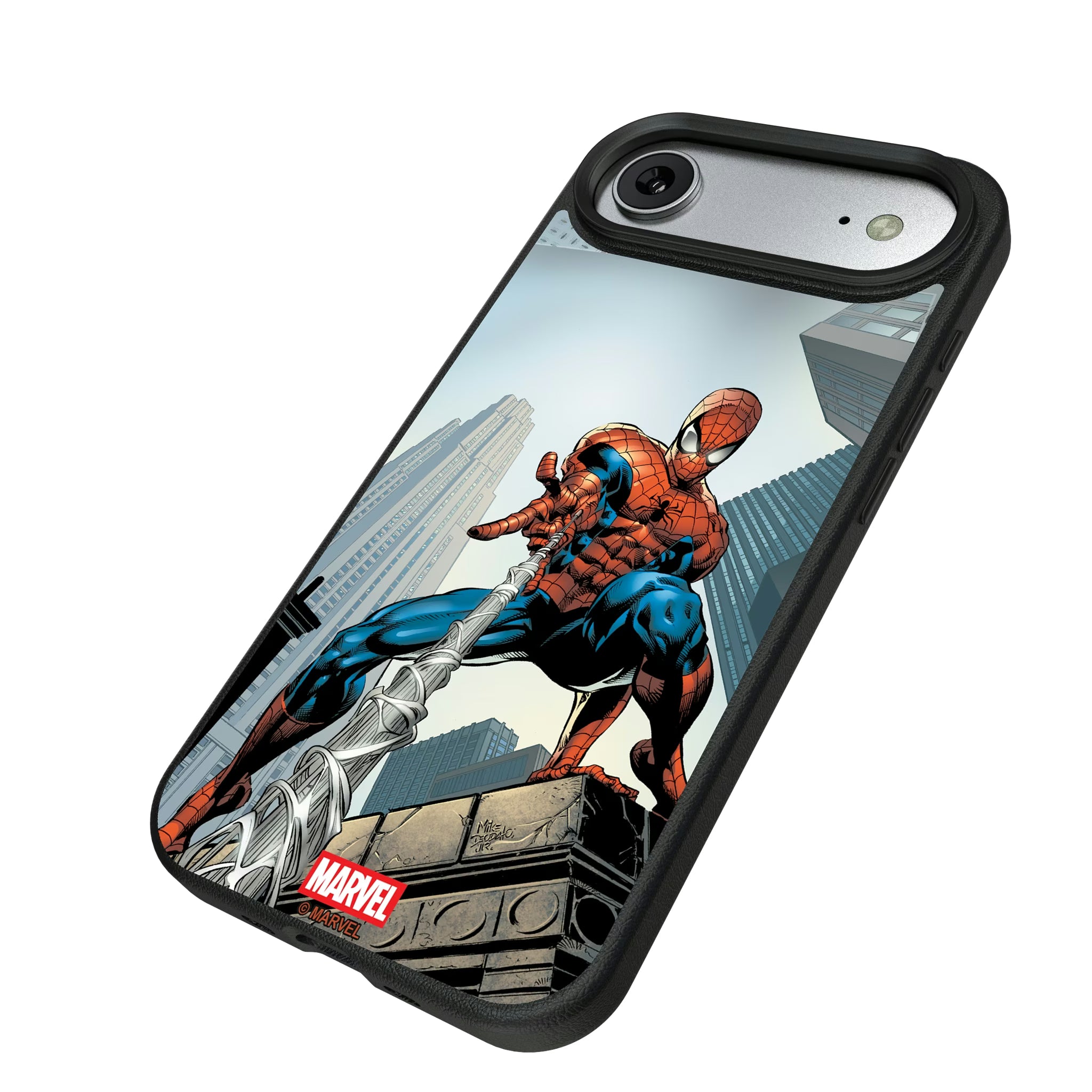 Marvel Spider-Man Cover Art iPhone MagSafe Compatible Phone Case for Apple iPhone - Isometric View#Device_iPhone Air