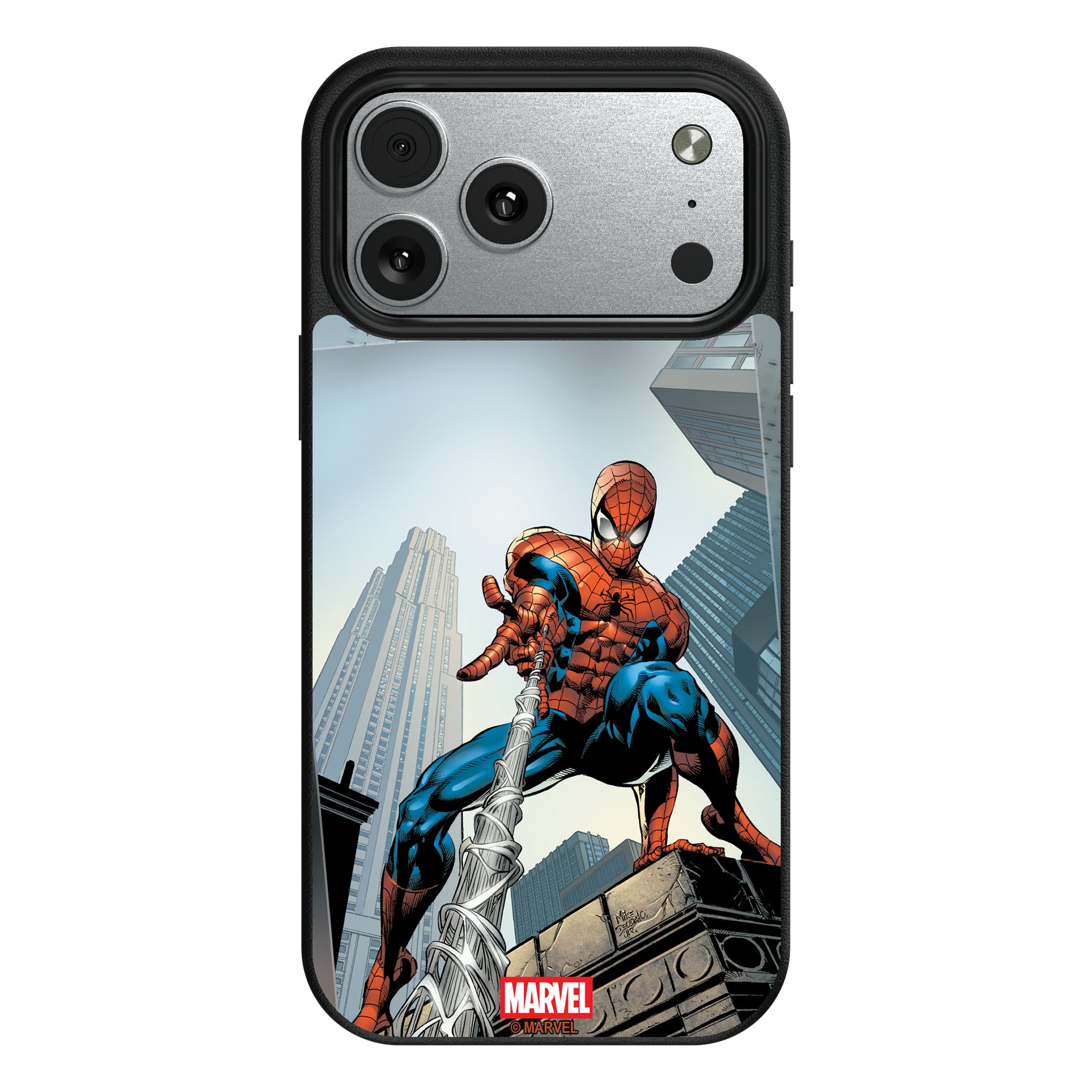Marvel Spider-Man Cover Art iPhone MagSafe Compatible Phone Case for Apple iPhone#Device_iPhone 17 Pro Max