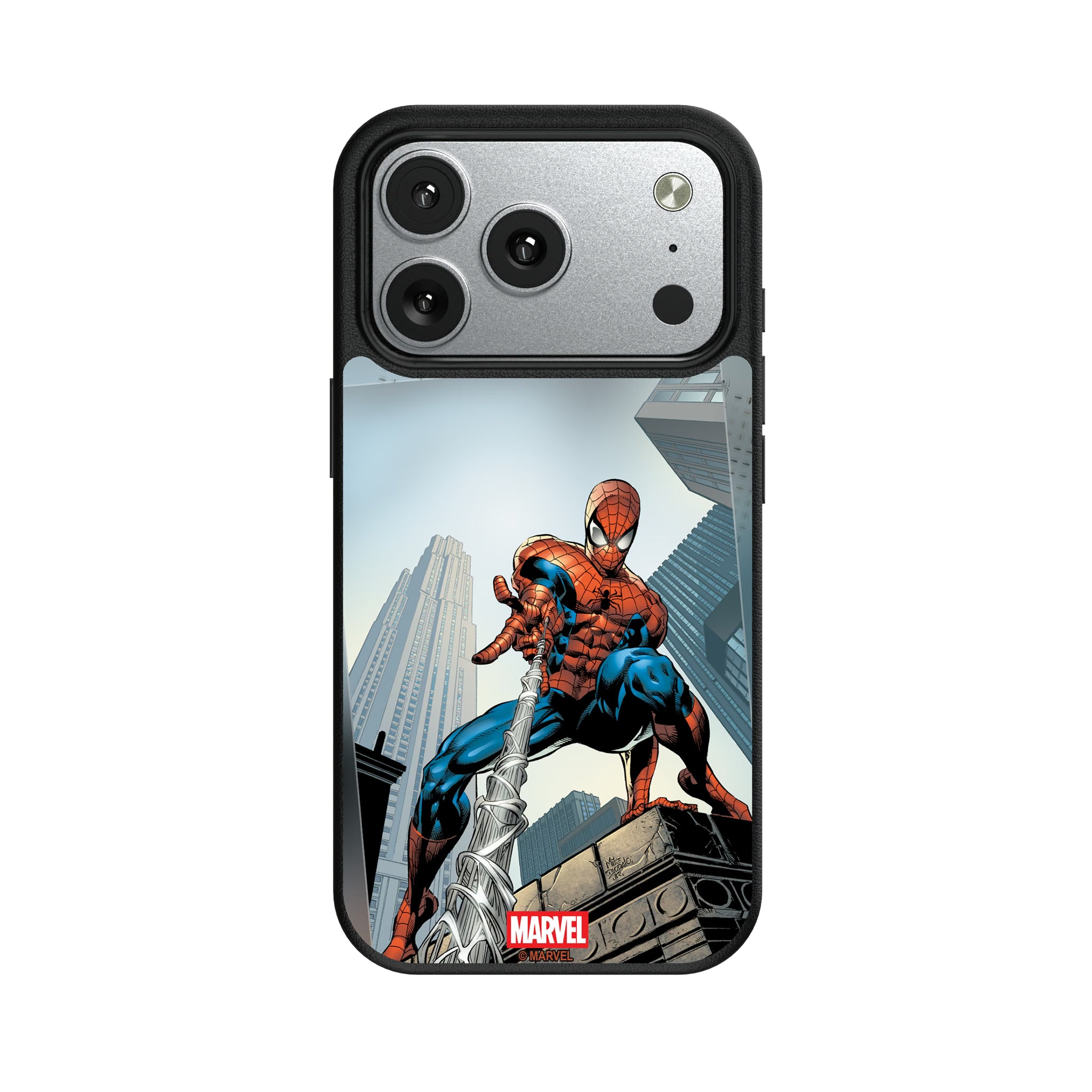 Marvel Spider-Man Cover Art iPhone MagSafe Compatible Phone Case for Apple iPhone#Device_iPhone 17 Pro