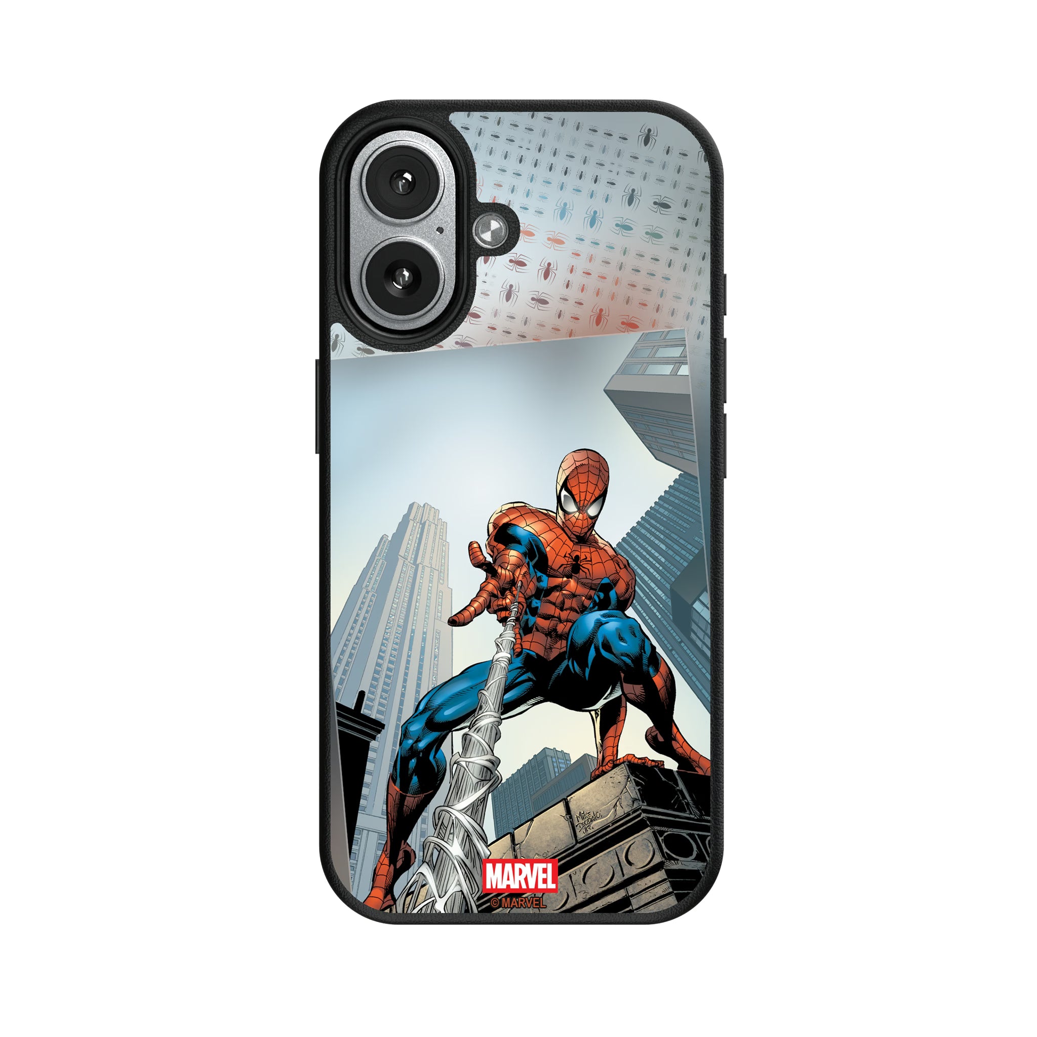 Marvel Spider-Man Cover Art iPhone MagSafe Compatible Phone Case for Apple iPhone#Device_iPhone 17