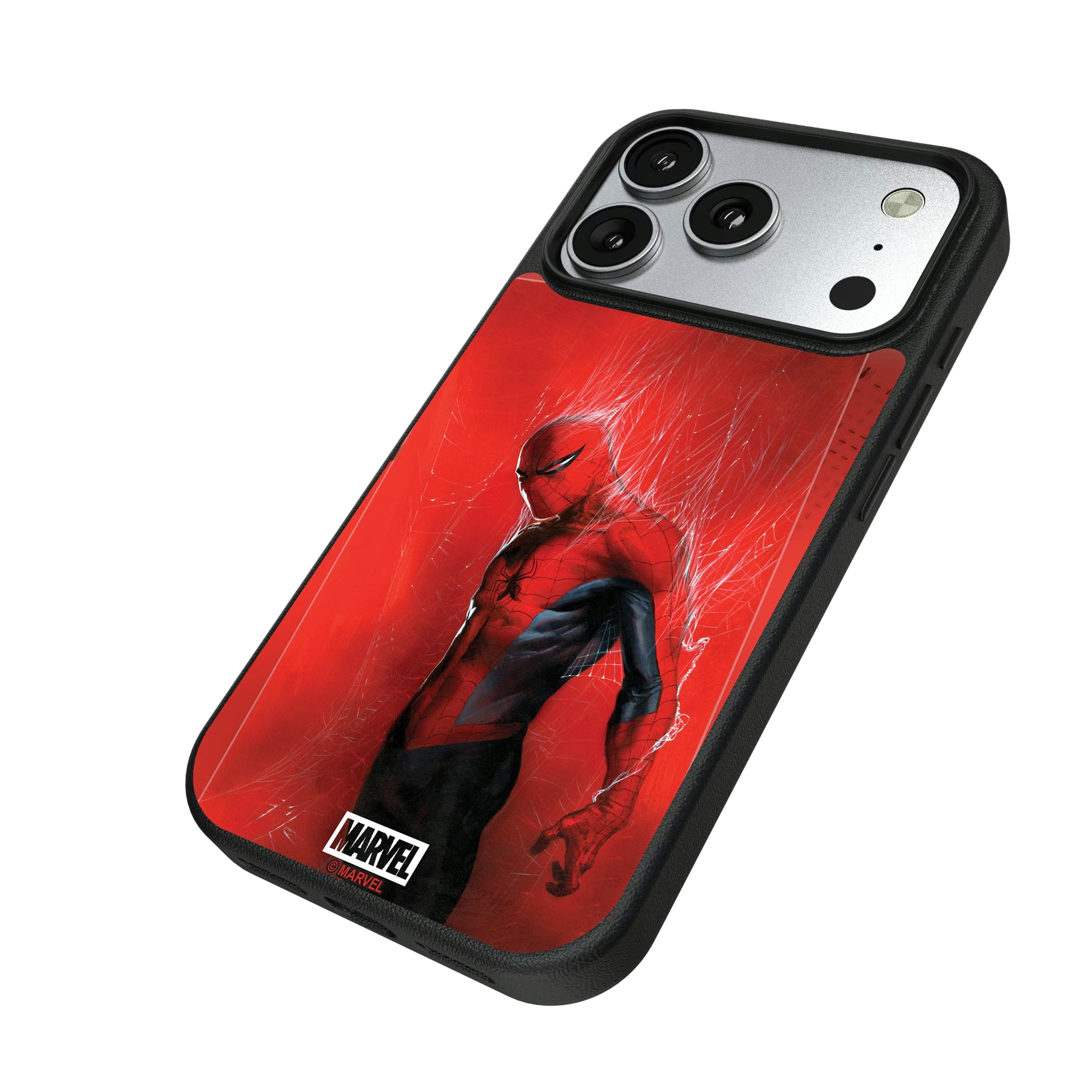 Marvel Spider-Man Cover Art iPhone MagSafe Compatible Phone Case for Apple iPhone - Isometric View#Device_iPhone 17 Pro