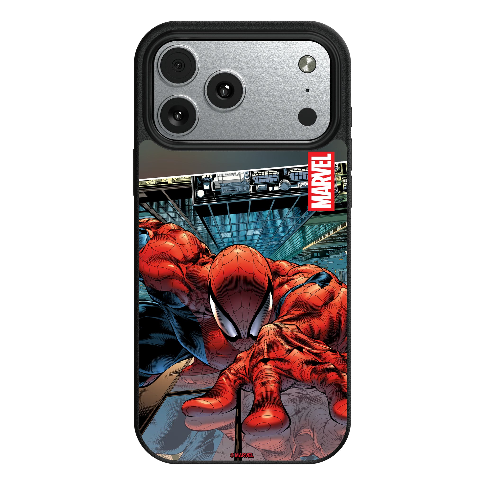 Marvel Spider-Man Cover Art iPhone MagSafe Compatible Phone Case for Apple iPhone#Device_iPhone 17 Pro Max
