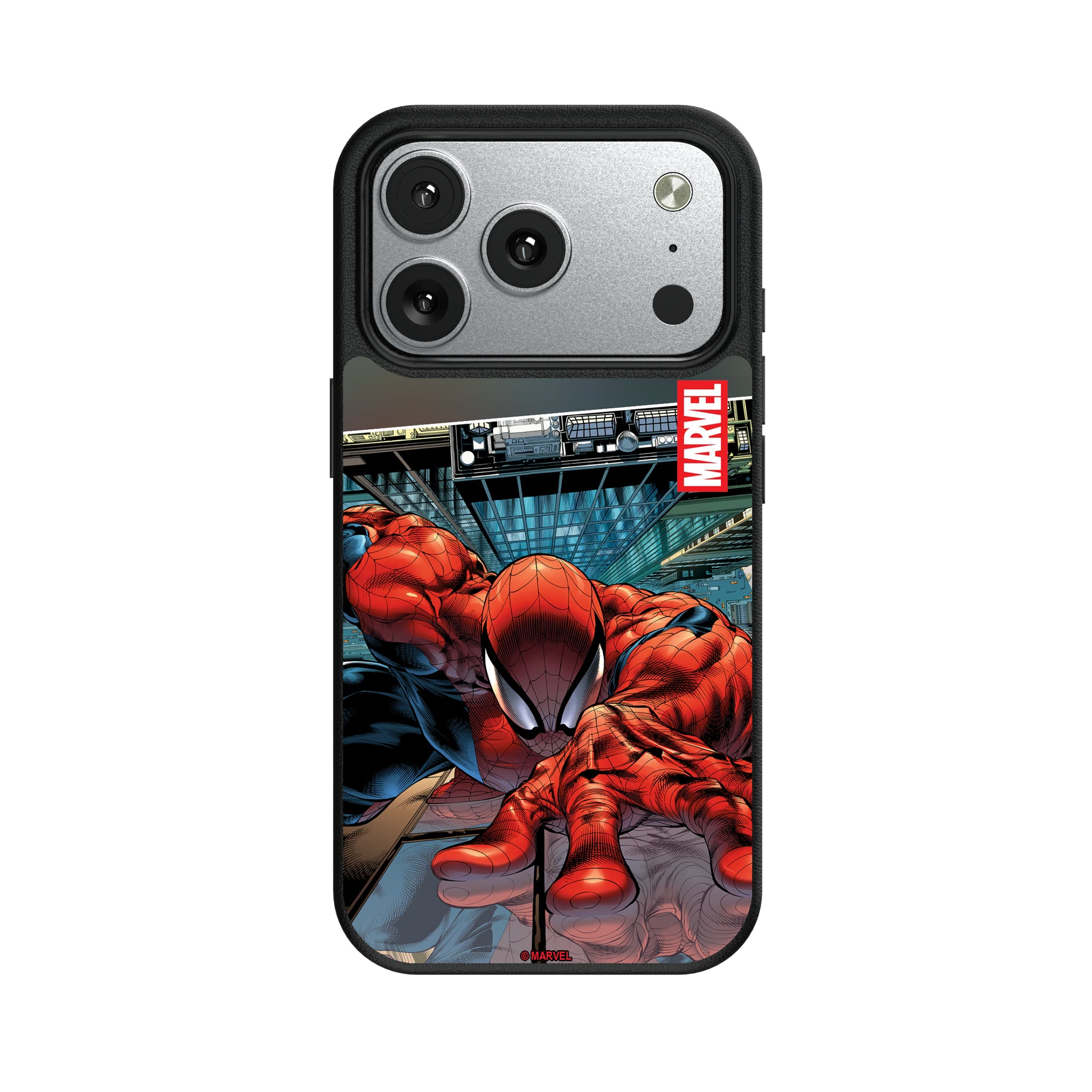 Marvel Spider-Man Cover Art iPhone MagSafe Compatible Phone Case for Apple iPhone#Device_iPhone 17 Pro