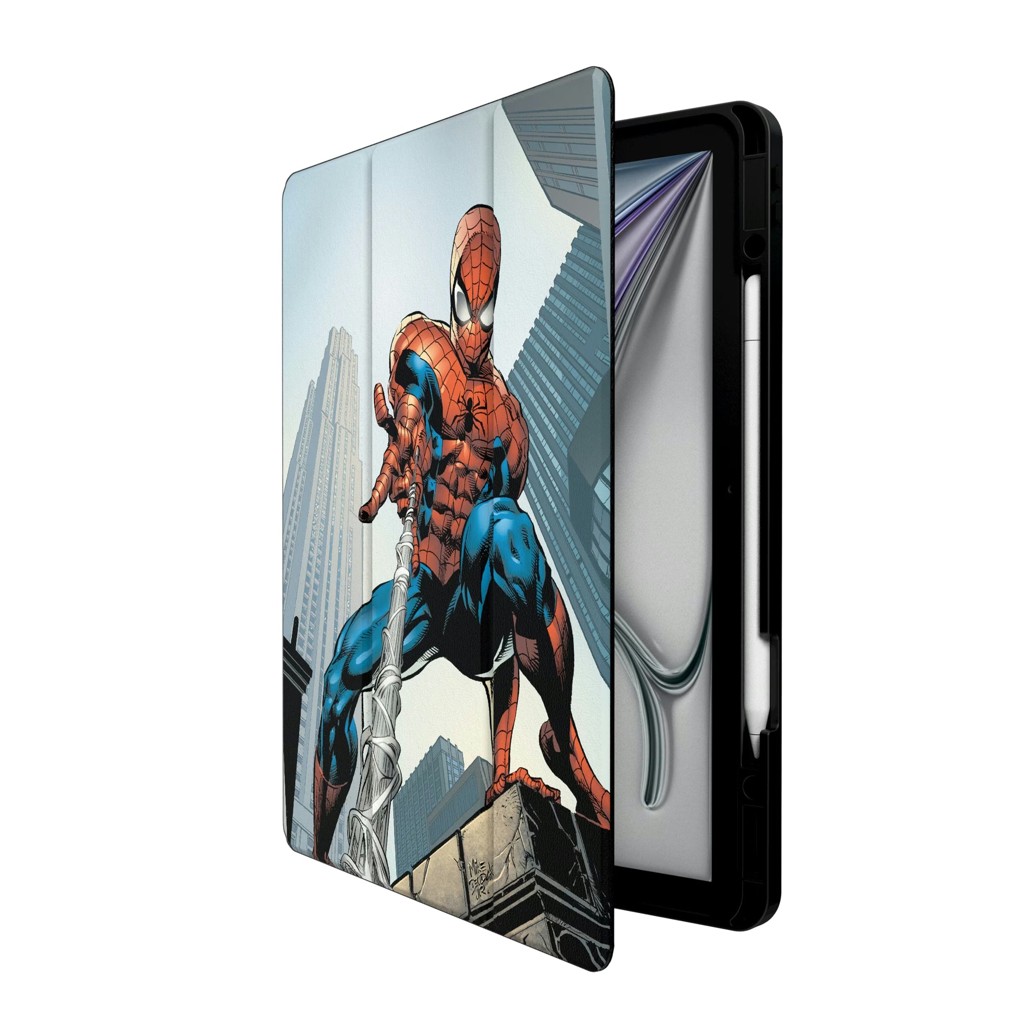 Marvel Spider-Man Cover Art iPad Tablet Case for Apple iPad