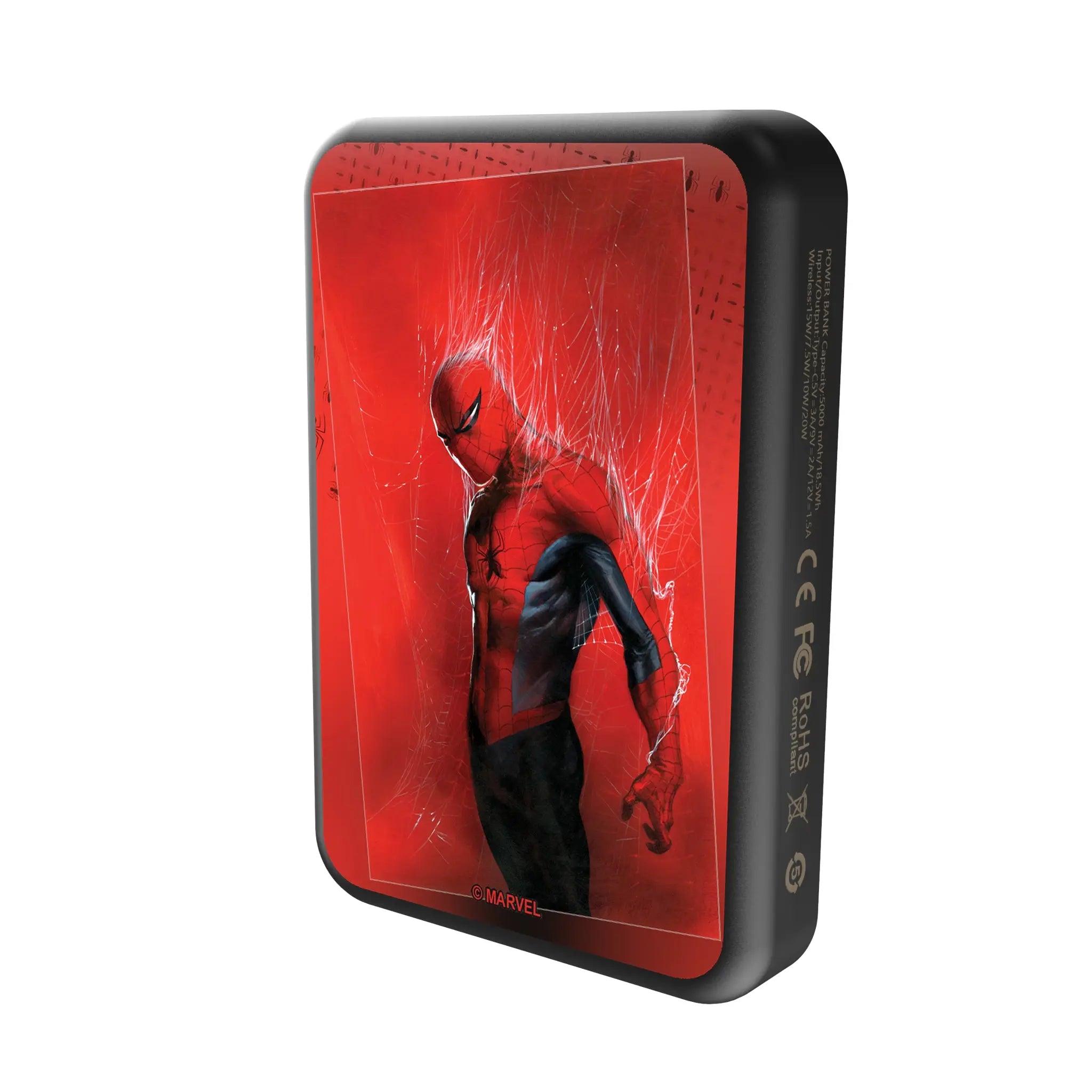 Marvel Spider-Man Cover Art Wireless Mag Power Bank