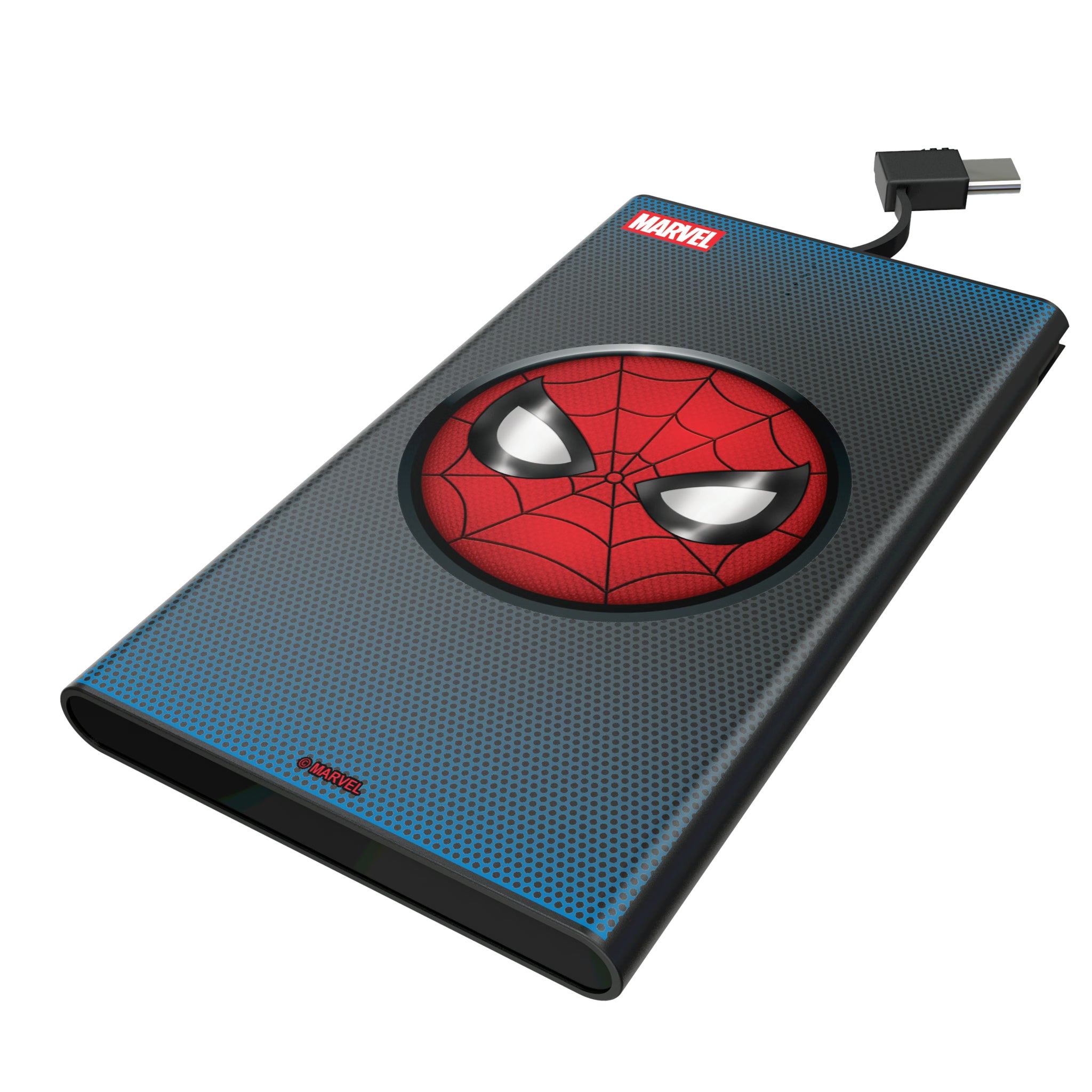 Marvel Spider-Man Grid 5000mAh Flat Powerbank
