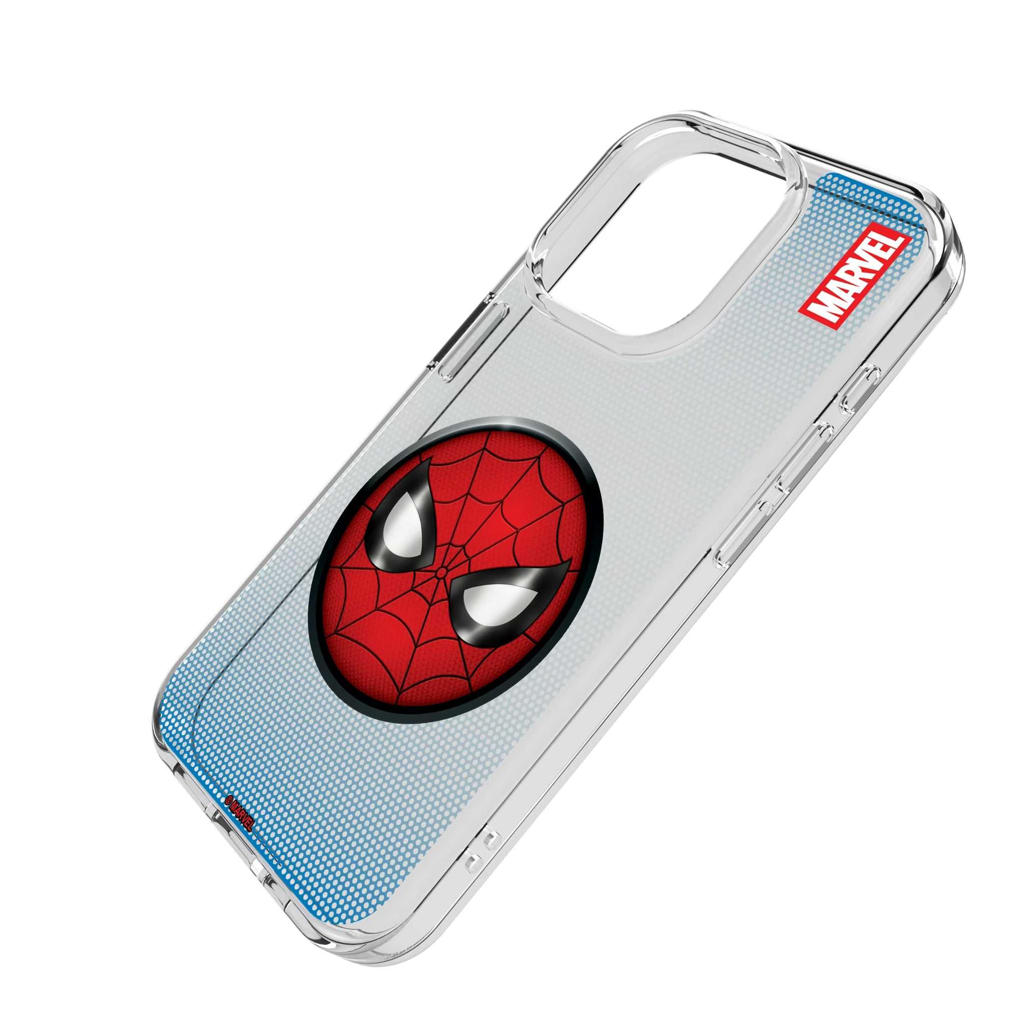 Marvel Spider-Man Grid iPhone Clear Phone Case for Apple iPhone - Isometric View
