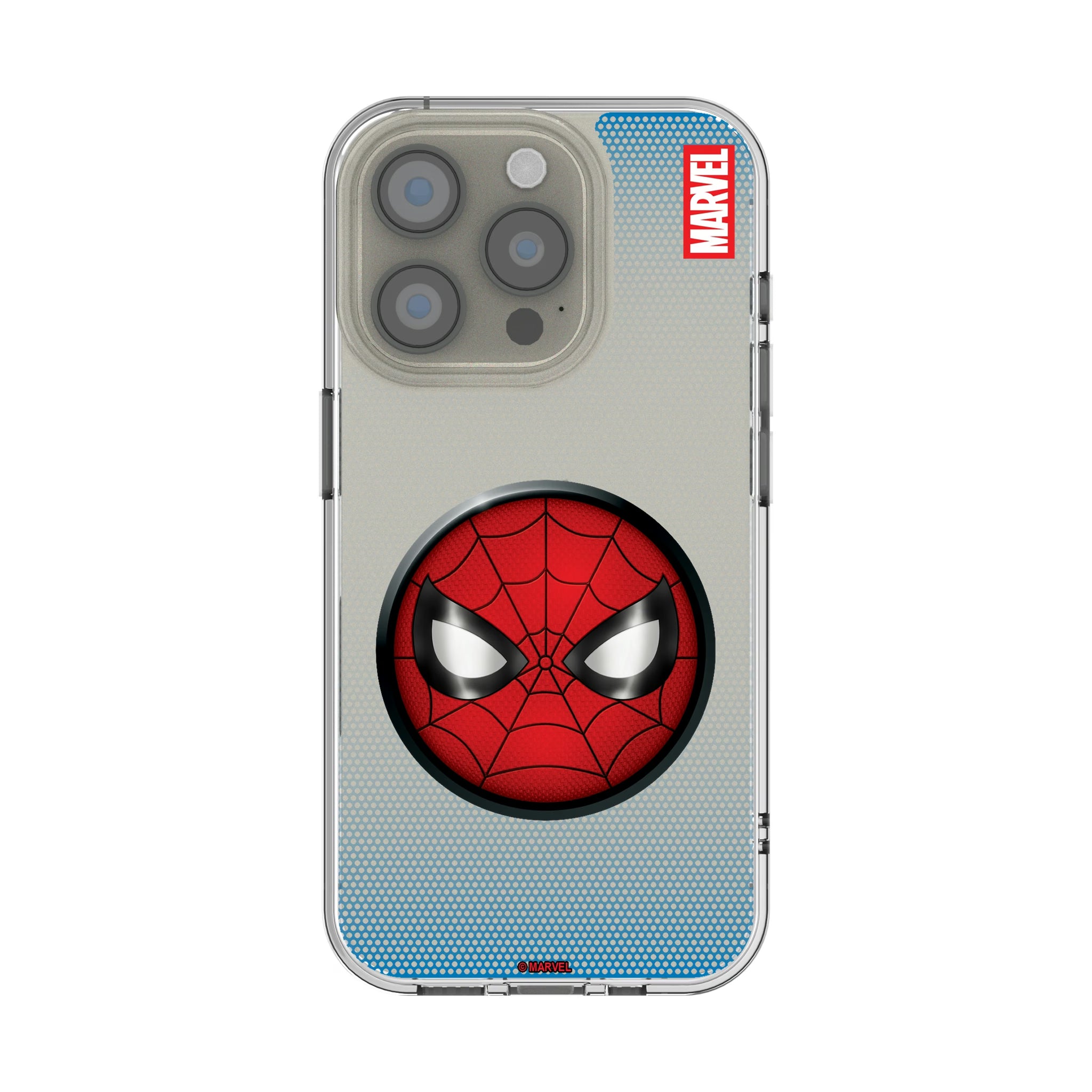 Marvel Spider-Man Grid iPhone Clear Phone Case for Apple iPhone