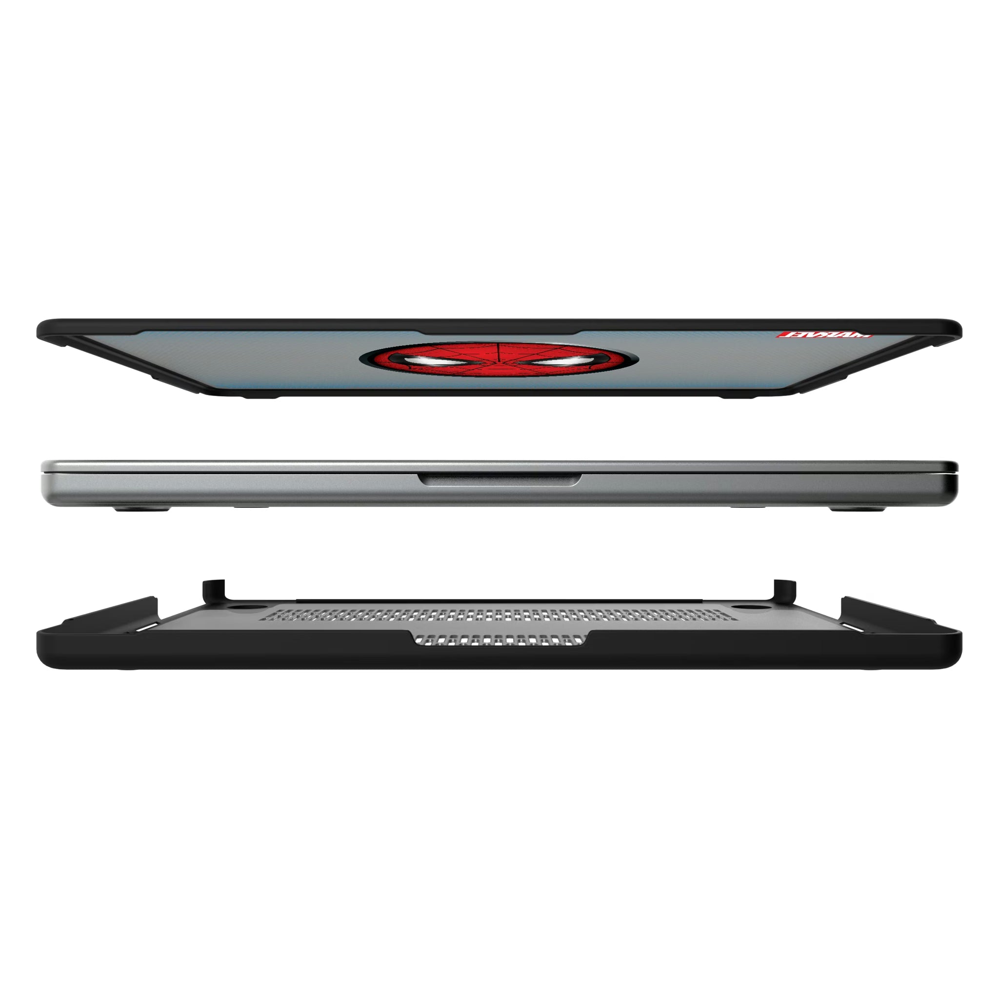 Marvel Spider-Man Grid MacBook Laptop Case for Apple MacBook#Device_MacBook Pro (14-inch, 2021) / MacBook Pro (14-inch, 2023) / MacBook Pro (14-inch, 2024)
