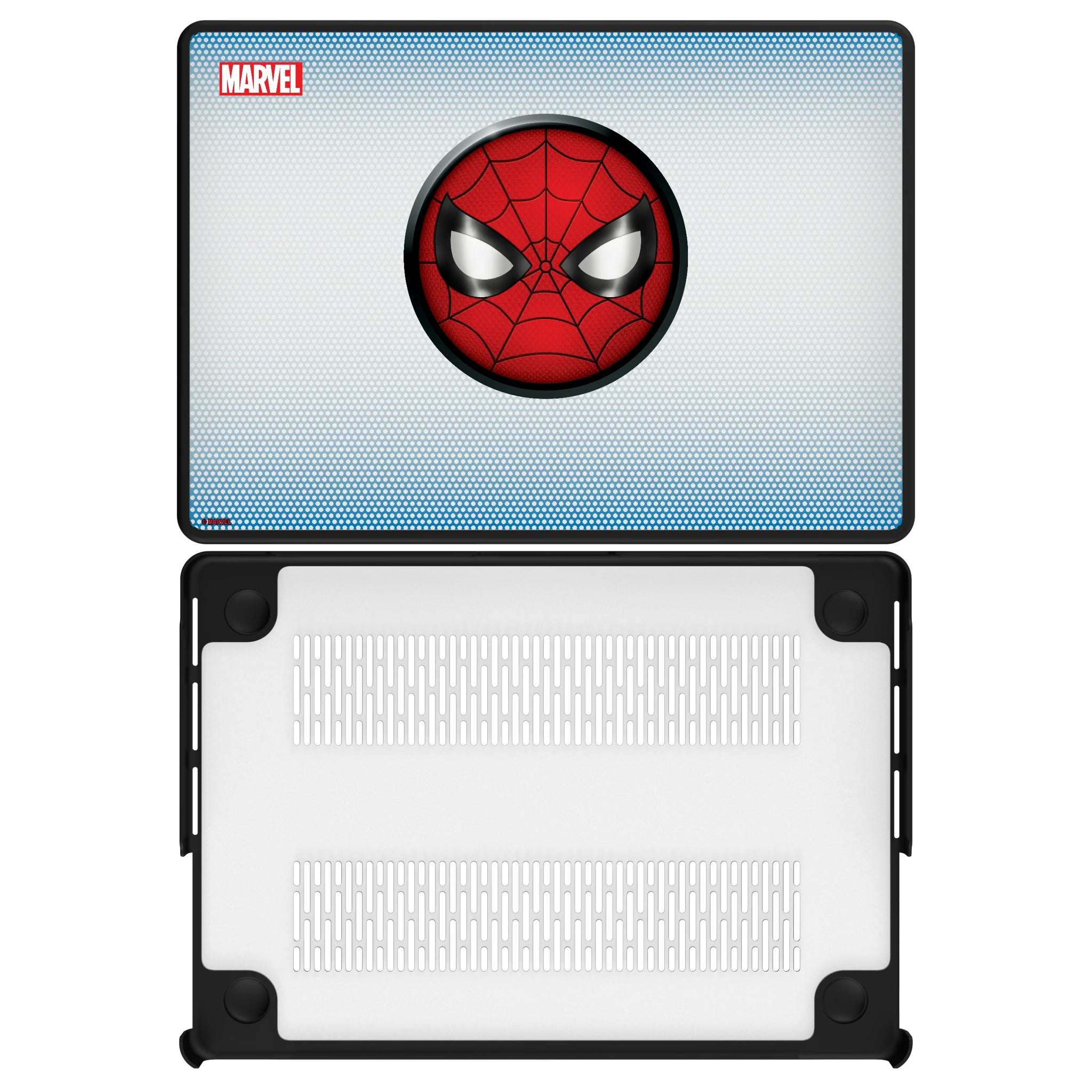 Marvel Spider-Man Grid MacBook Laptop Case for Apple MacBook#Device_MacBook Pro (14-inch, 2021) / MacBook Pro (14-inch, 2023) / MacBook Pro (14-inch, 2024)