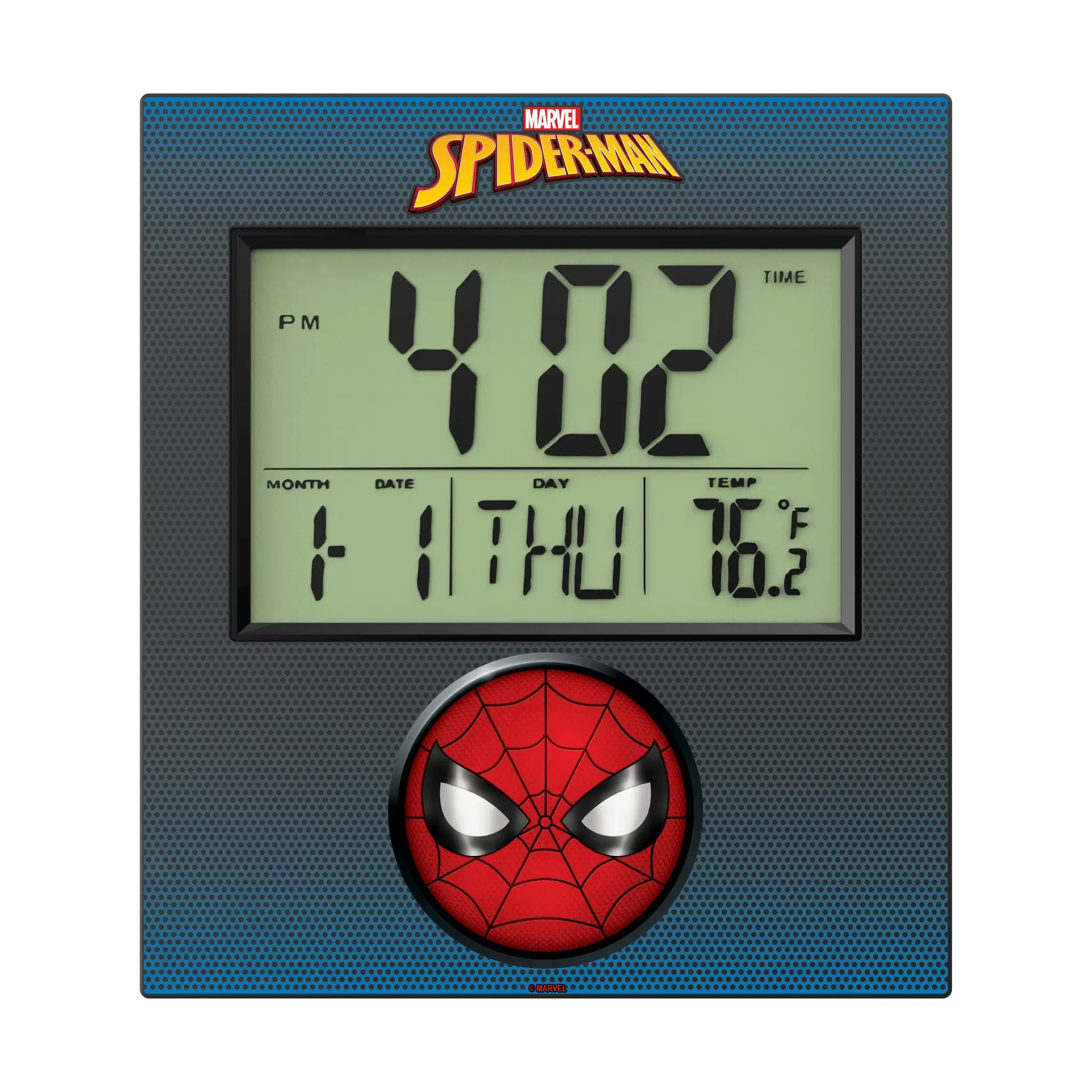Marvel Spider-Man Grid Wall Clock