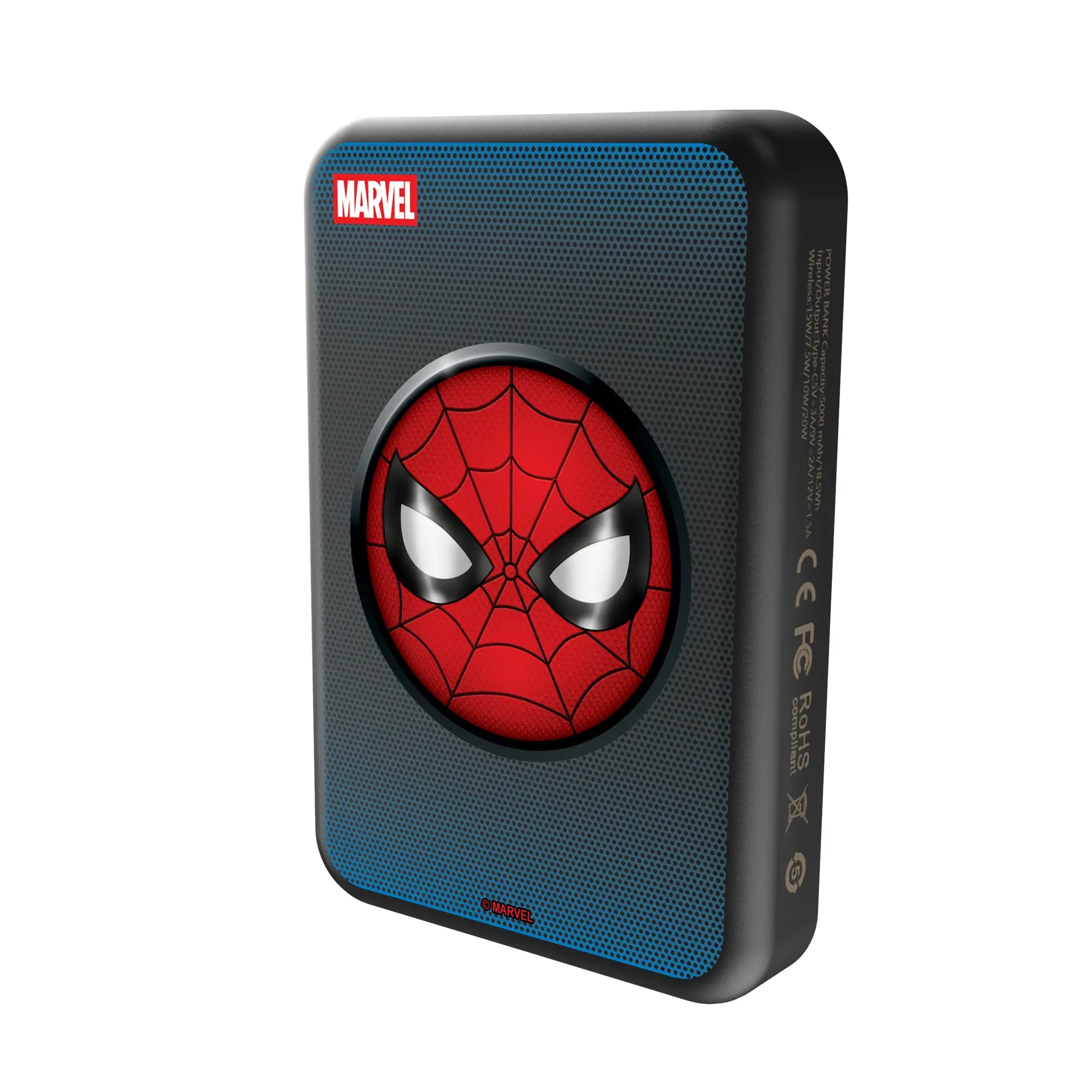 Marvel Spider-Man Grid Wireless Mag Power Bank