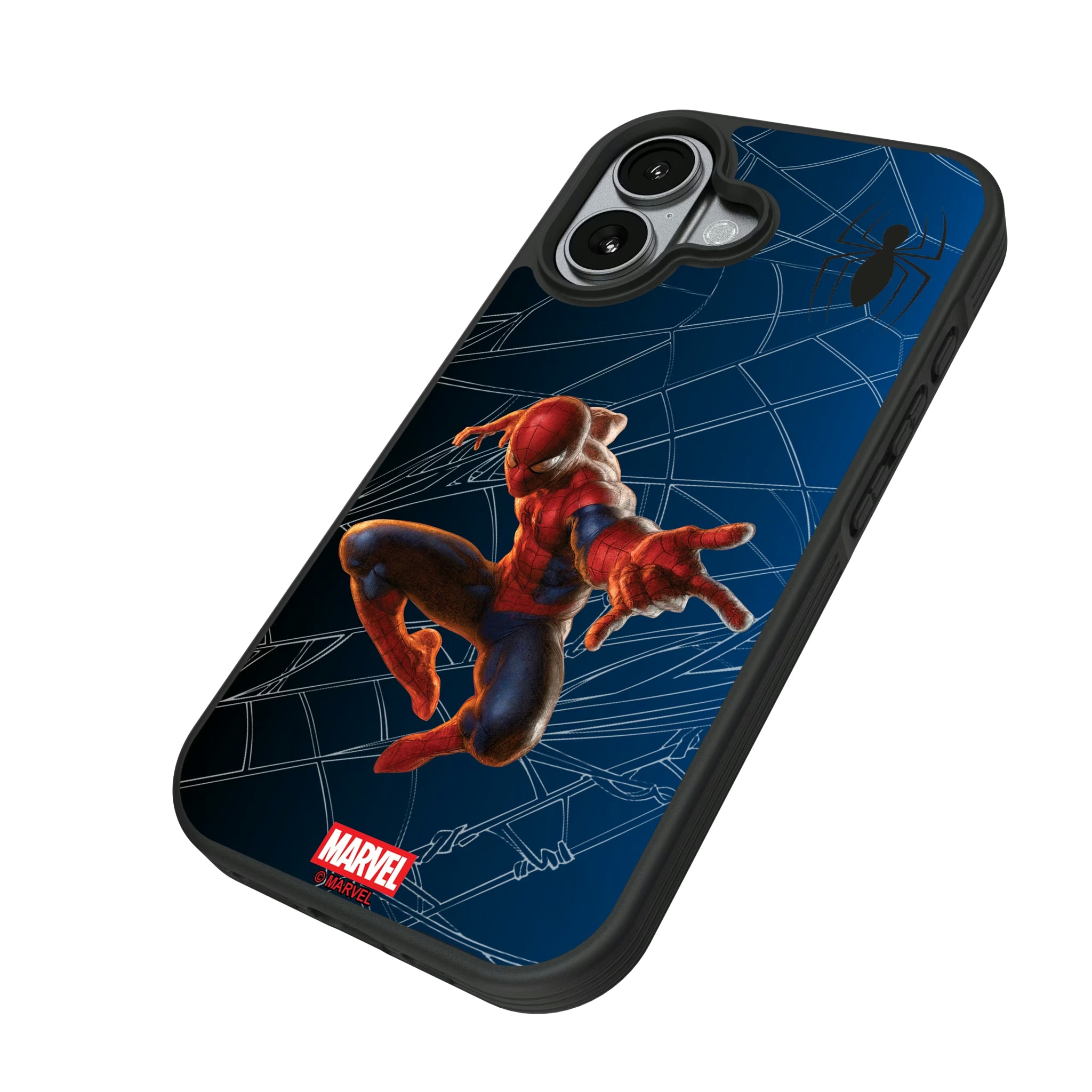 Marvel Spider-Man MechLine iPhone Bump Phone Case for Apple iPhone - Isometric View#Device_iPhone 17