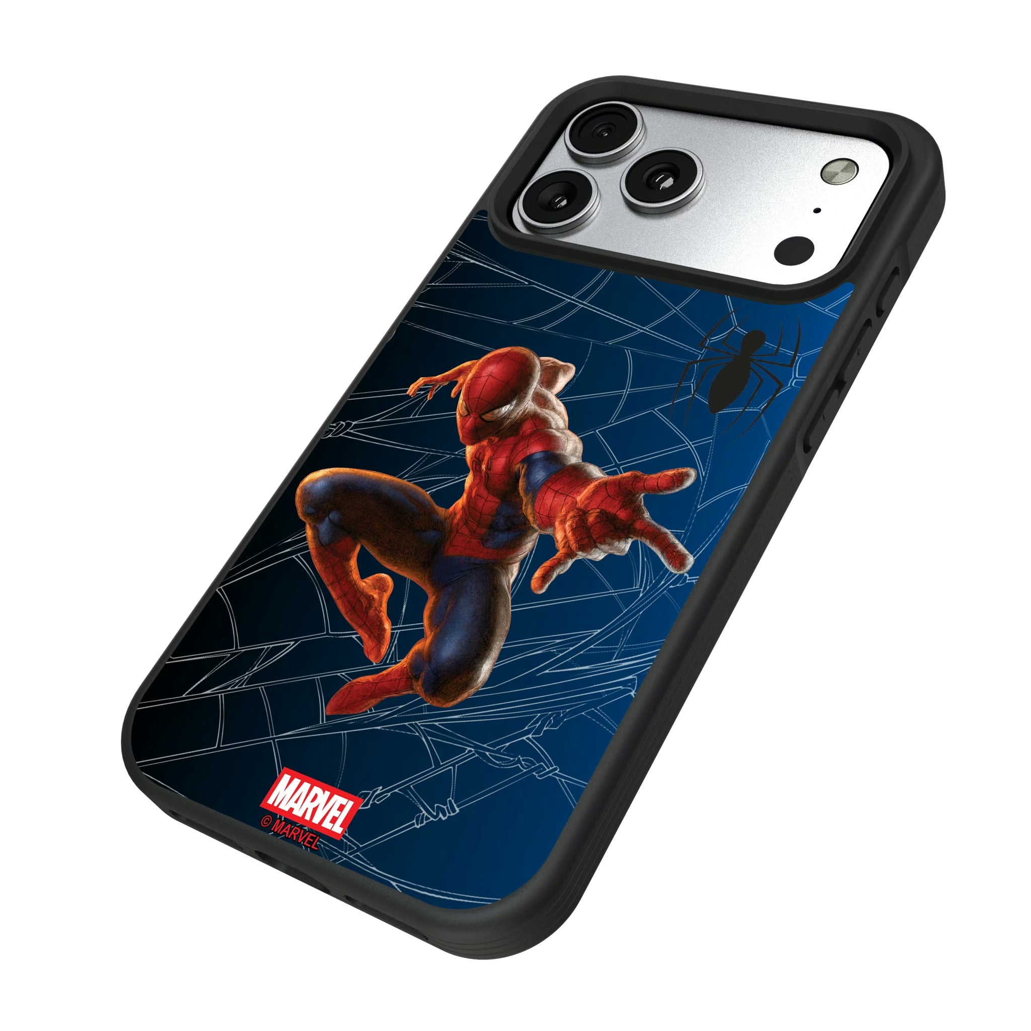 Marvel Spider-Man MechLine iPhone Bump Phone Case for Apple iPhone - Isometric View#Device_iPhone 17 Pro Max