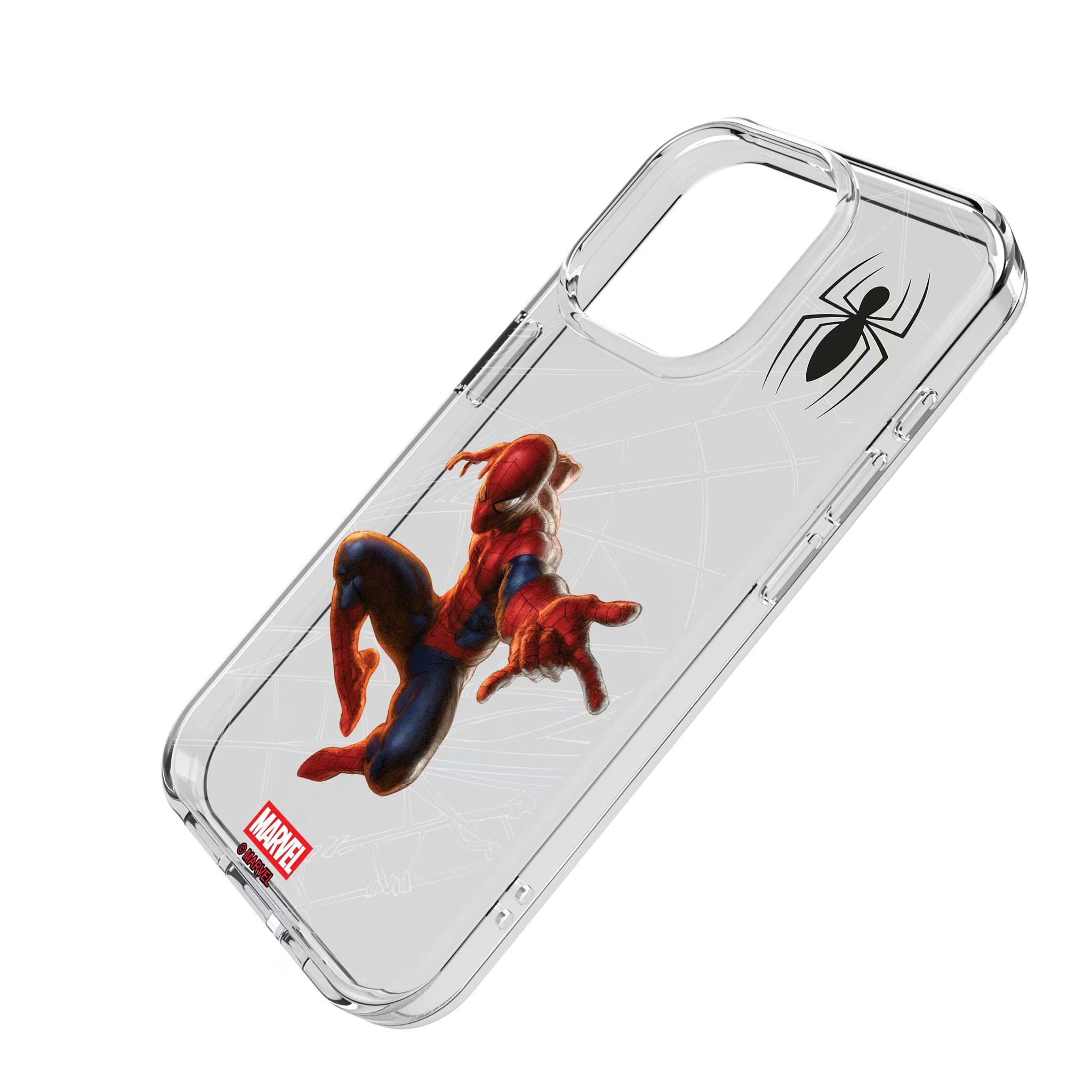 Marvel Spider-Man MechLine iPhone Clear Phone Case for Apple iPhone - Isometric View