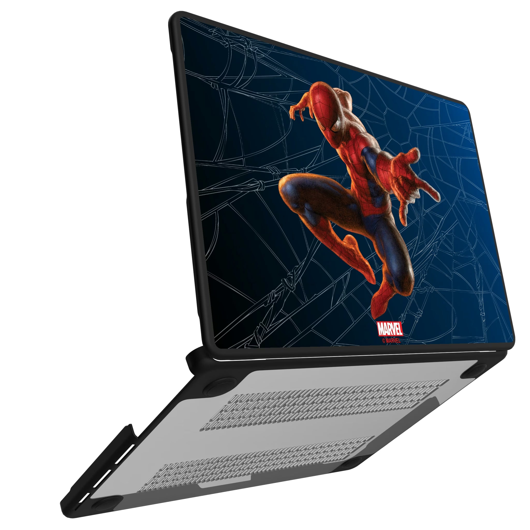 Marvel Spider-Man MechLine MacBook Laptop Case for Apple MacBook#Device_MacBook Pro (14-inch, 2021) / MacBook Pro (14-inch, 2023) / MacBook Pro (14-inch, 2024)