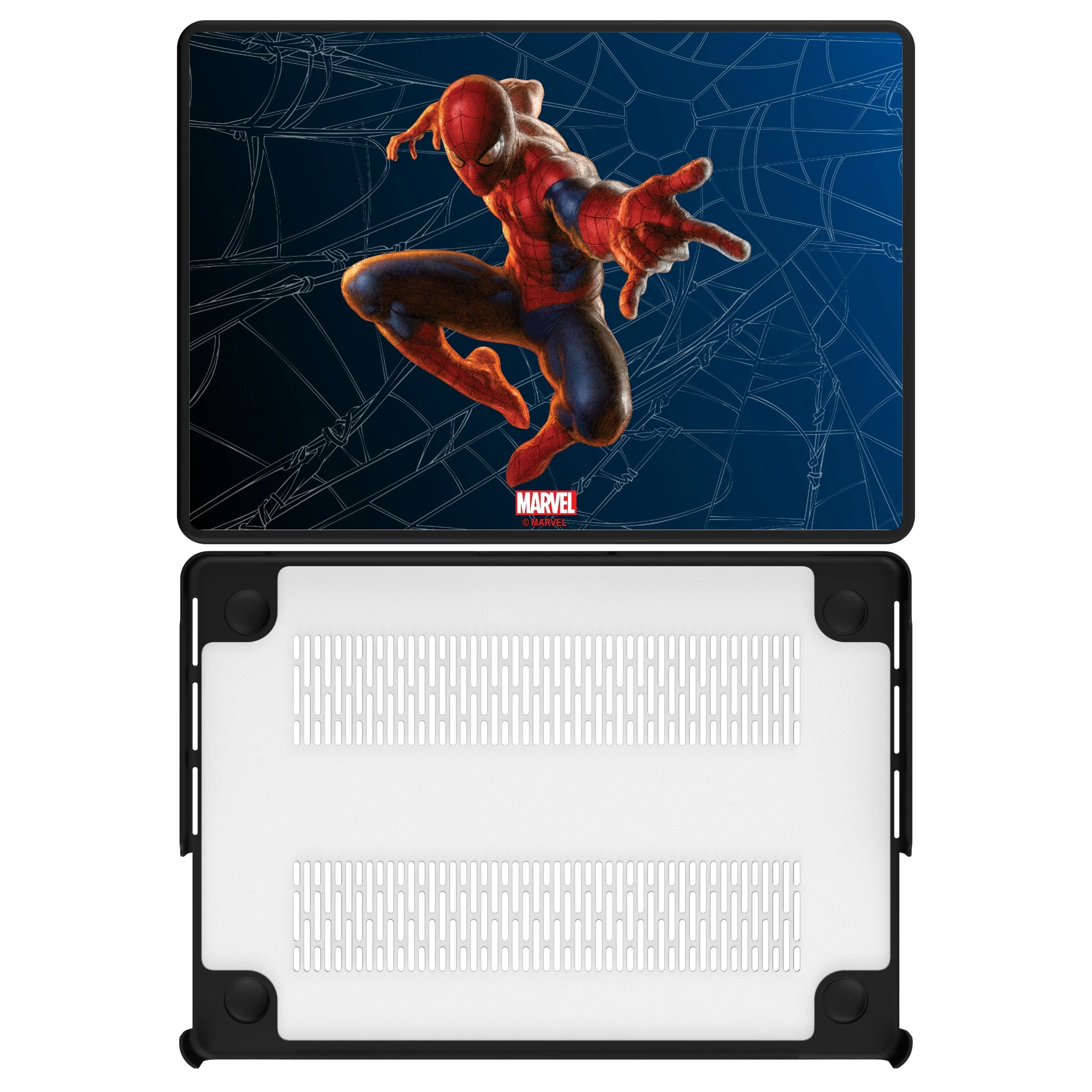 Marvel Spider-Man MechLine MacBook Laptop Case for Apple MacBook#Device_MacBook Pro (14-inch, 2021) / MacBook Pro (14-inch, 2023) / MacBook Pro (14-inch, 2024)