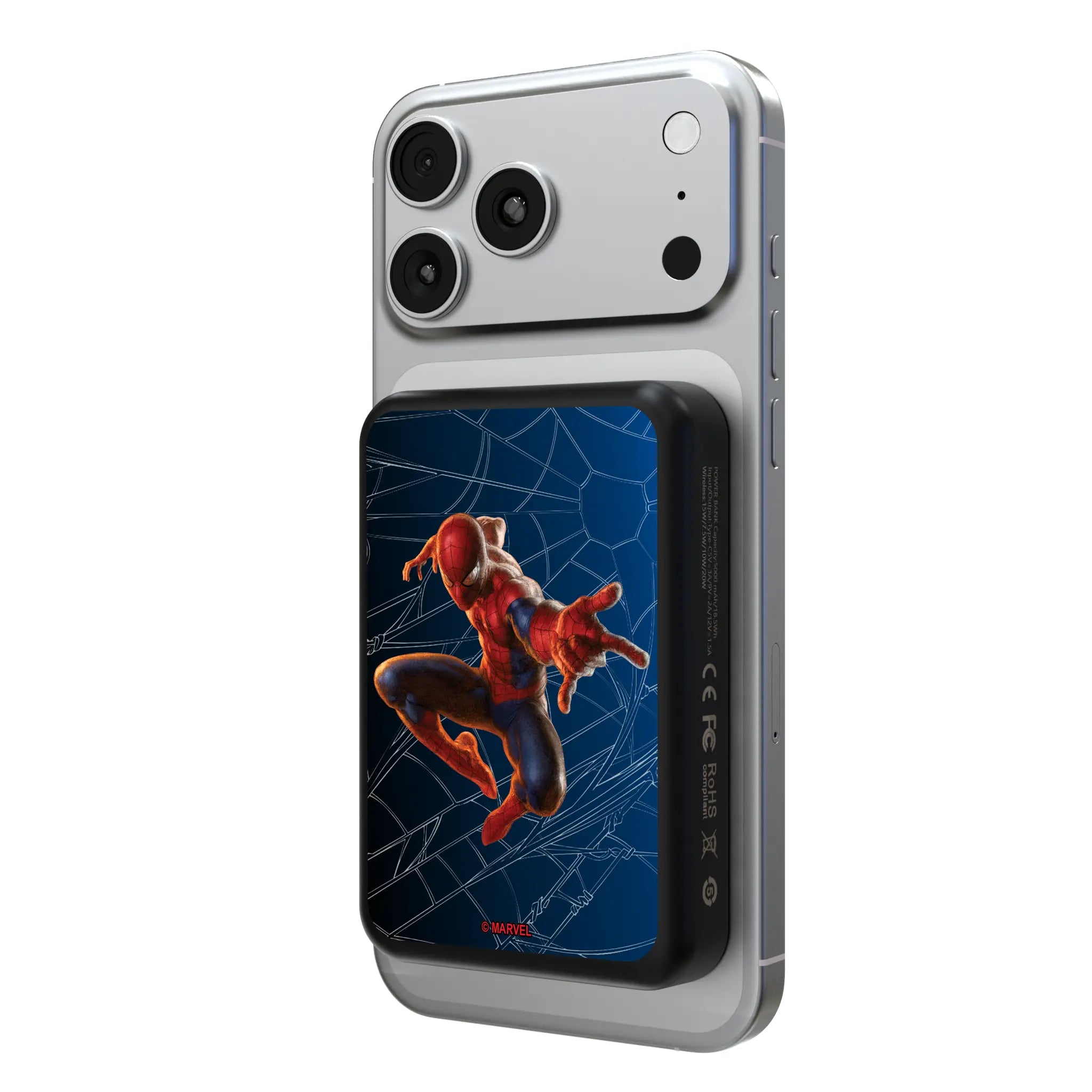 Marvel Spider-Man MechLine Wireless Mag Power Bank