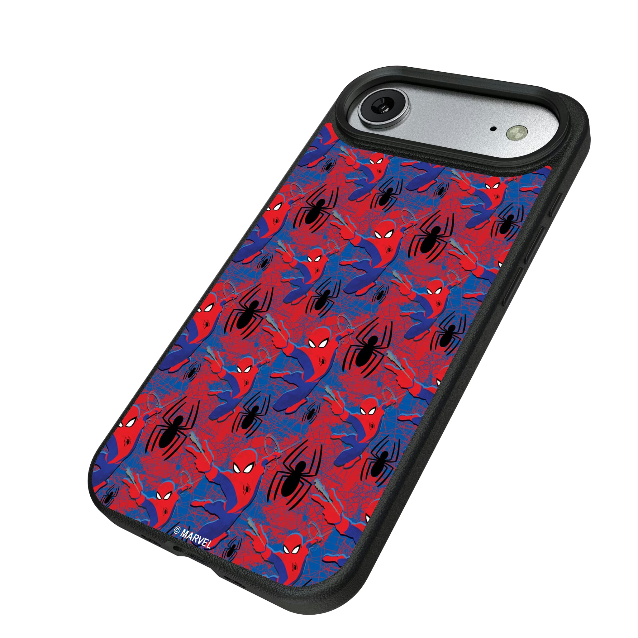Marvel Spider-Man Pattern iPhone MagSafe Compatible Phone Case for Apple iPhone - Isometric View#Device_iPhone Air