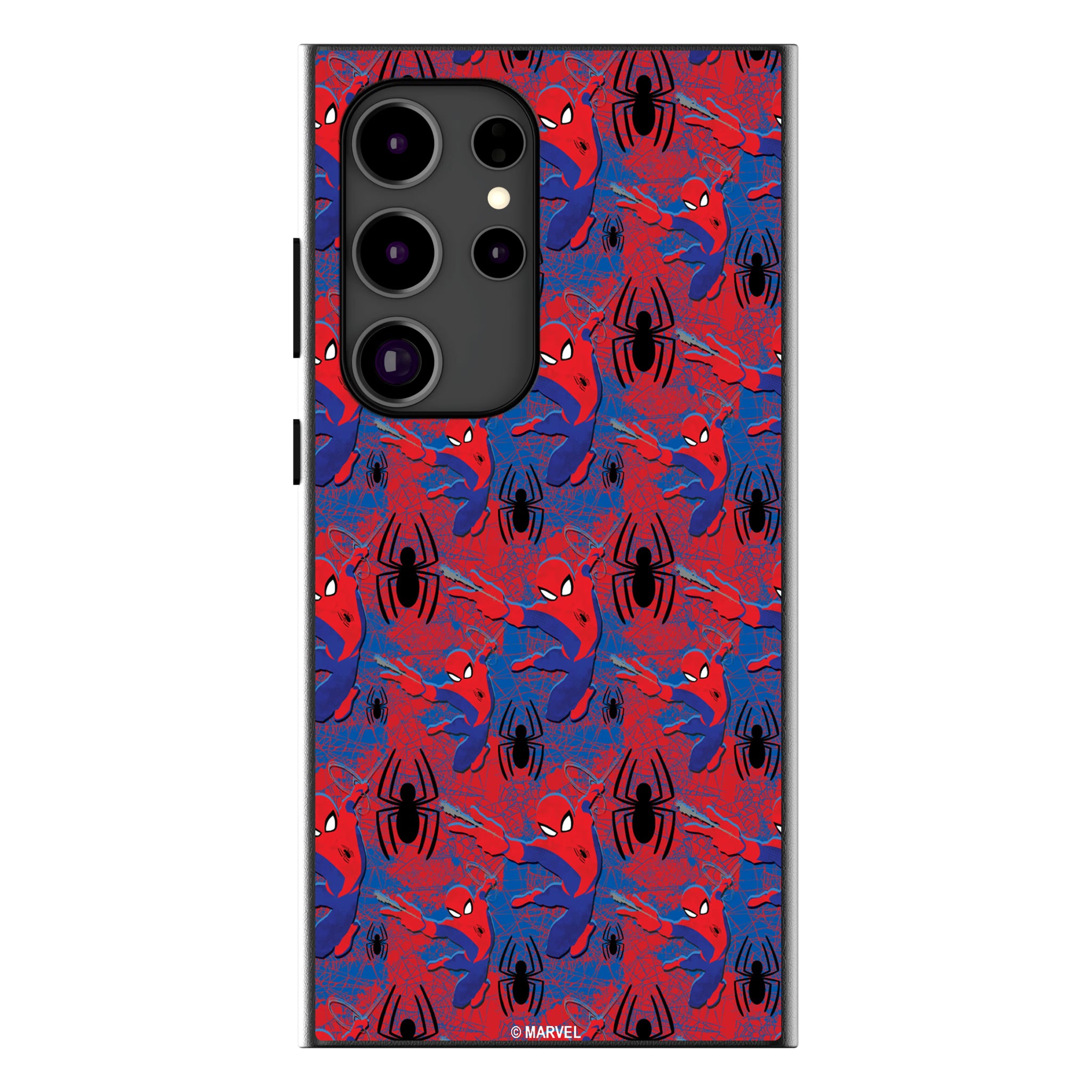 Marvel Spider-Man Pattern Galaxy MagSafe Compatible Phone Case for Samsung Galaxy