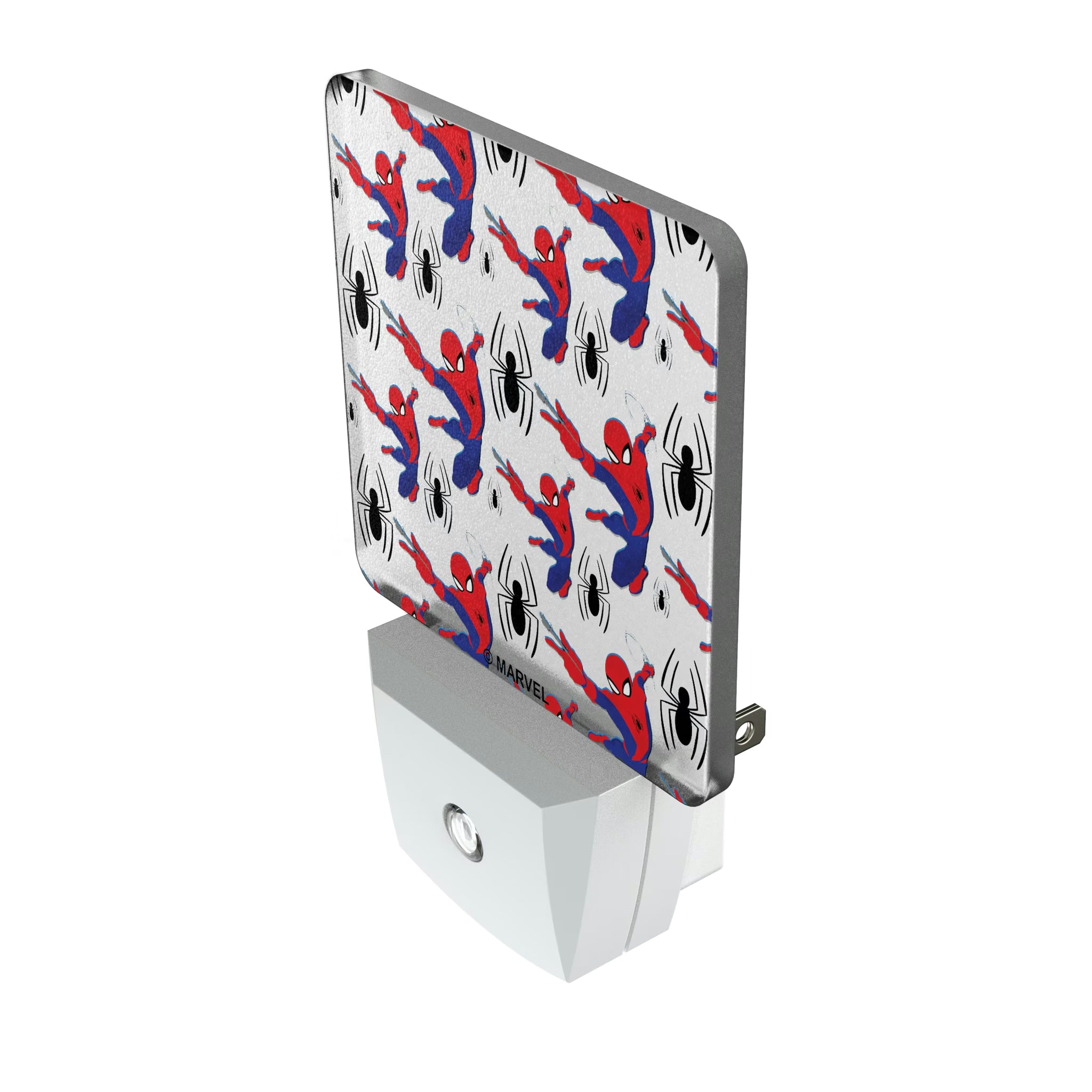 Marvel Spider-Man Pattern Night Light 2-Pack - Isometric View