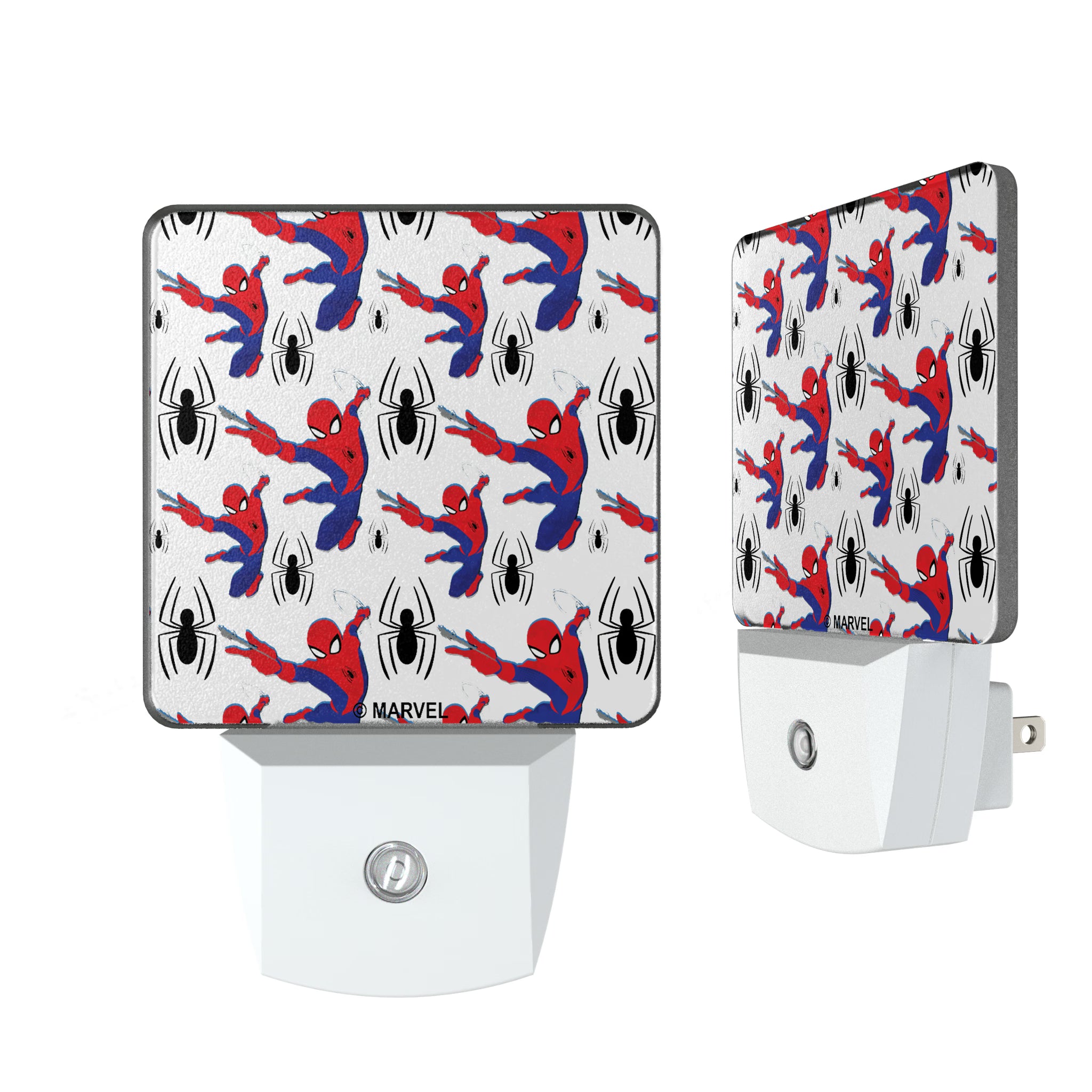 Marvel Spider-Man Pattern Night Light 2-Pack
