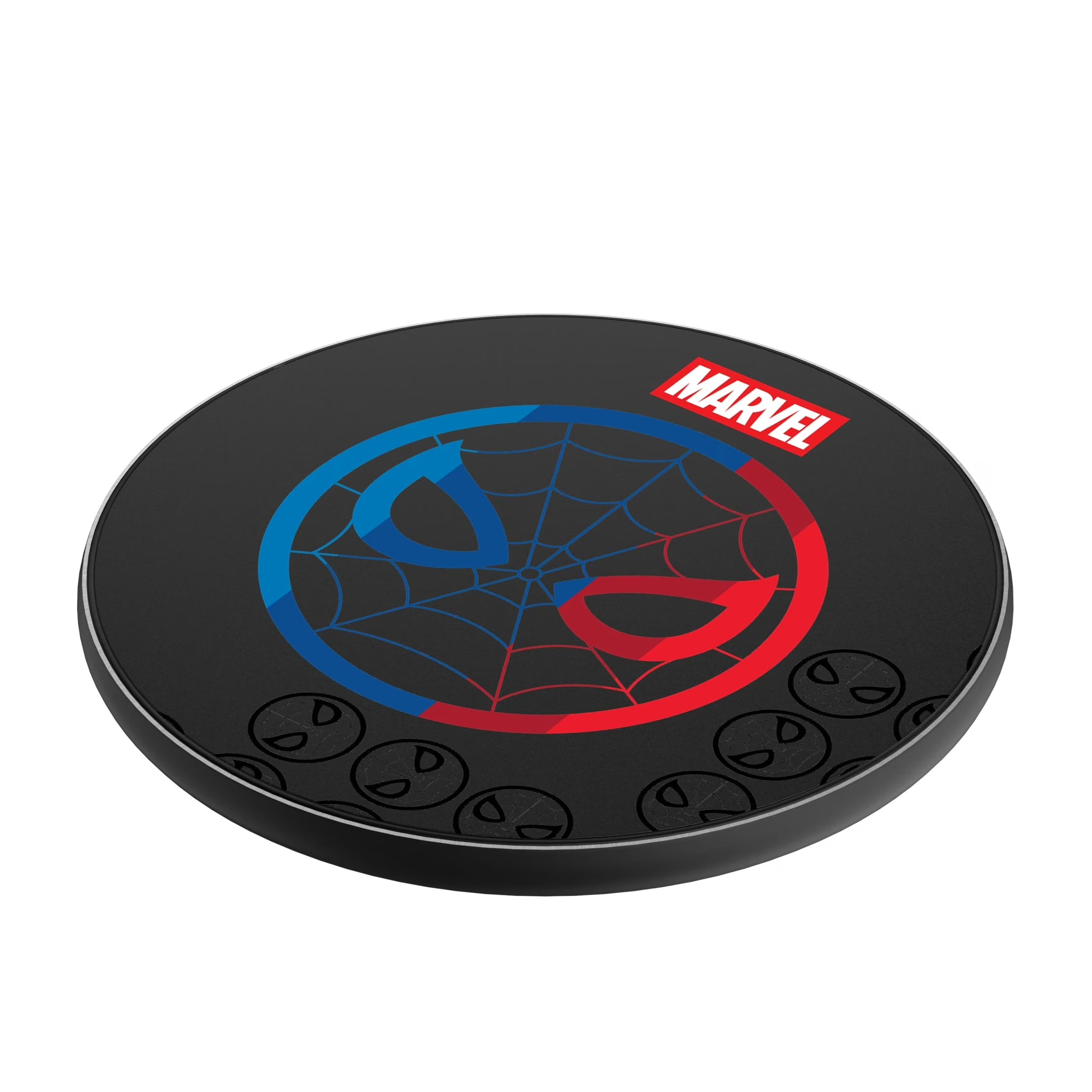 Marvel Spider-Man Sigil 15-Watt Wireless Charger - Isometric View