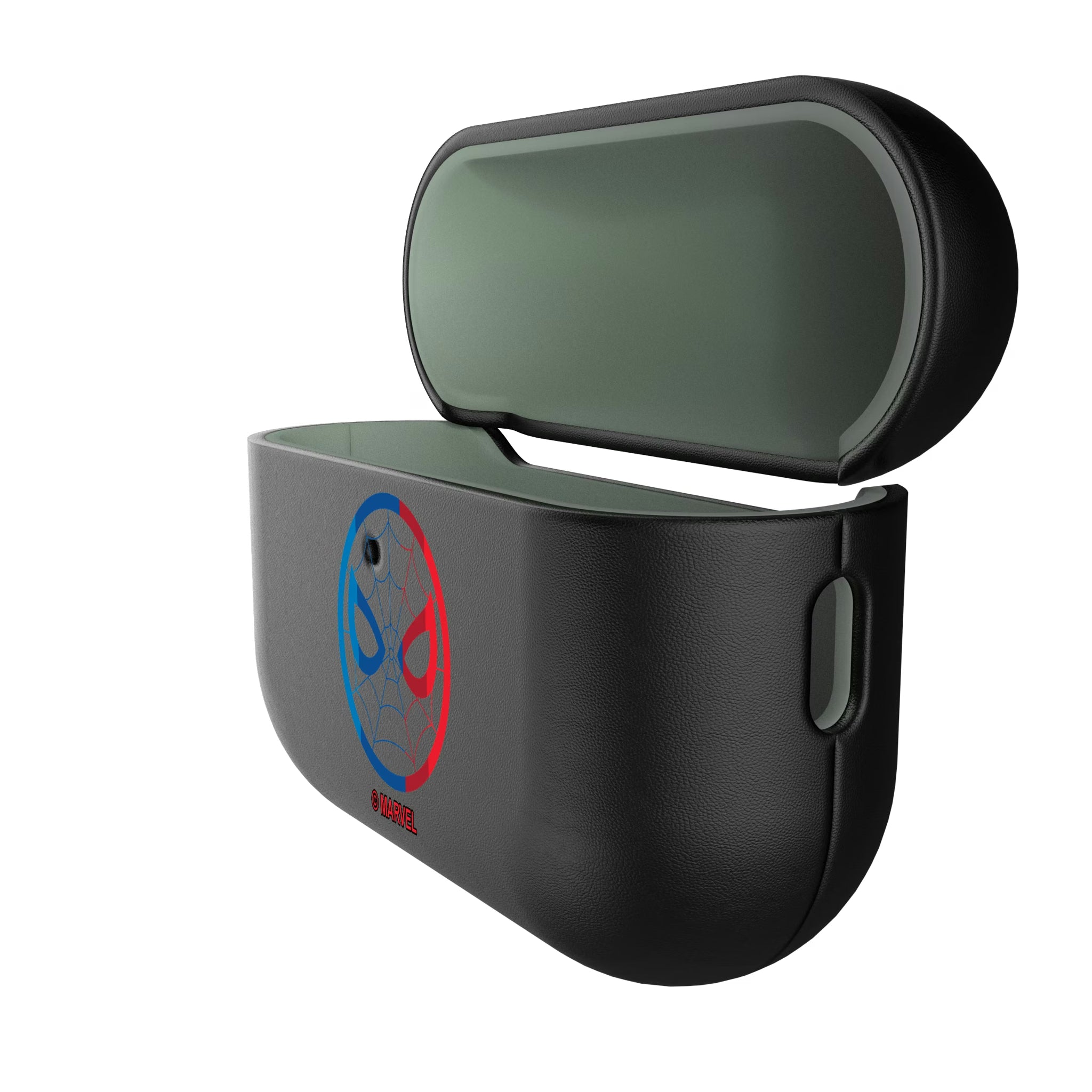 Marvel Spider-Man Sigil AirPods AirPod Case Cover - Isometric View#Device_AirPods Pro 3