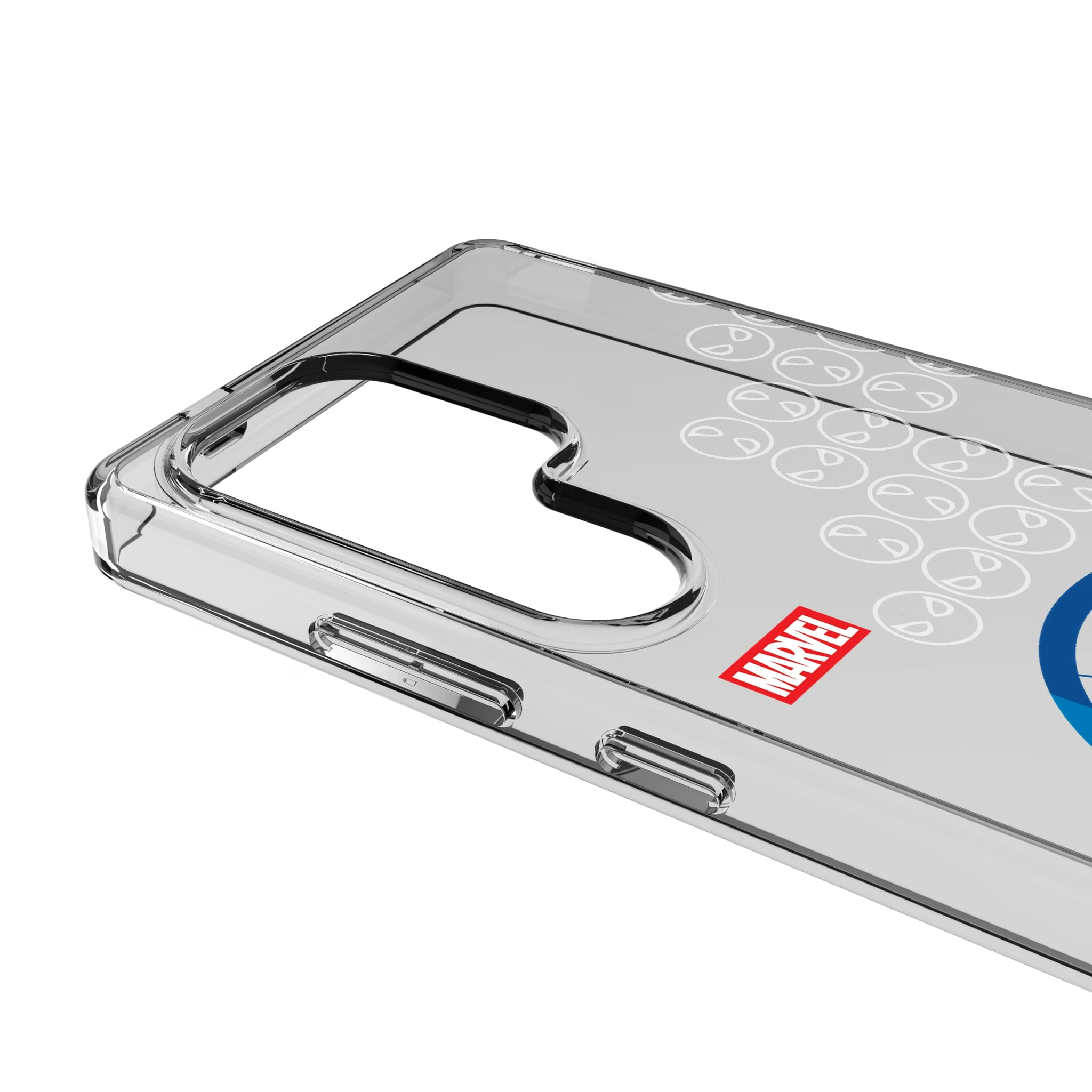 Marvel Spider-Man Sigil Galaxy Clear Phone Case for Samsung Galaxy - Detail
