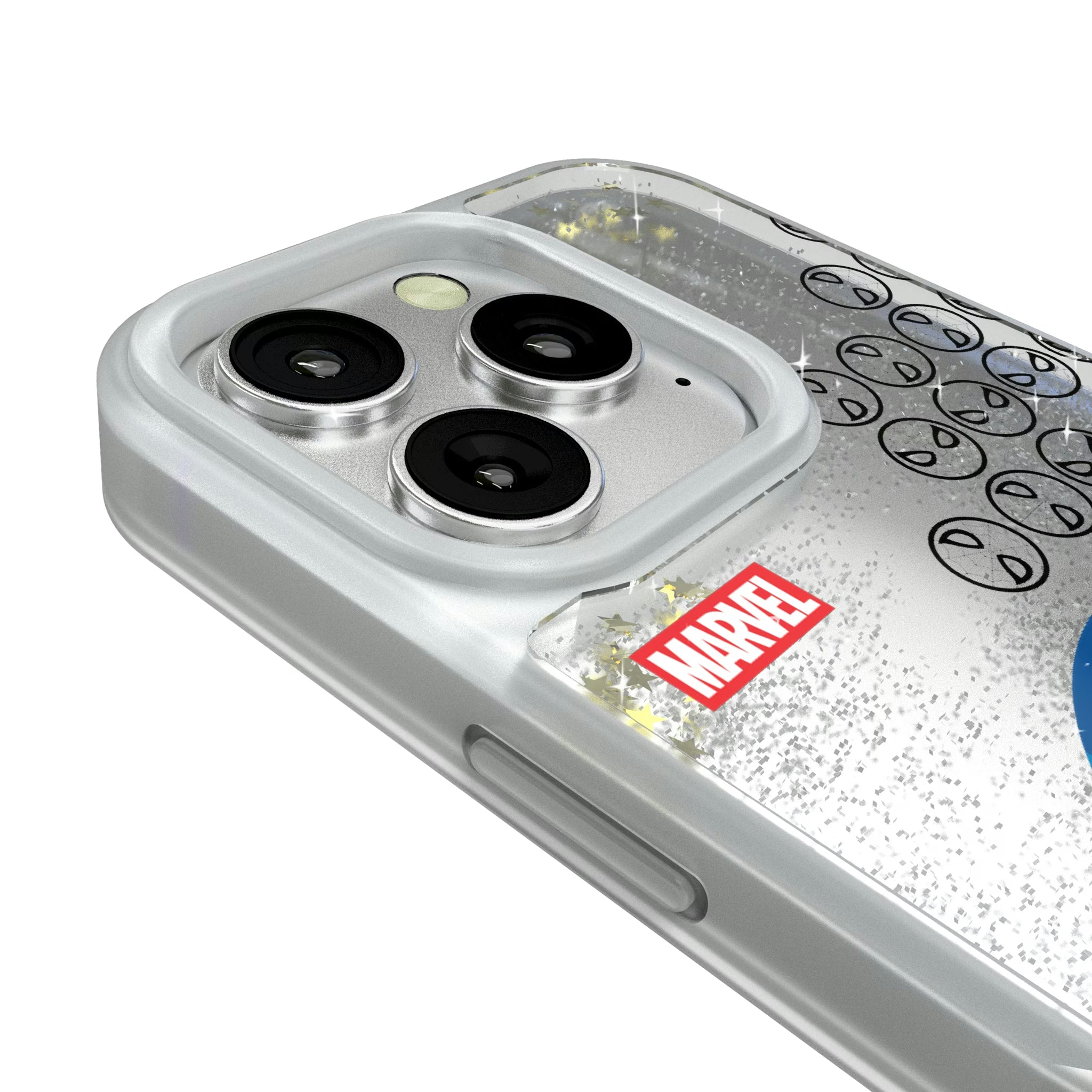 Marvel Spider-Man Sigil iPhone Glitter Phone Case for Apple iPhone - Detail#Device_iPhone 16 Pro