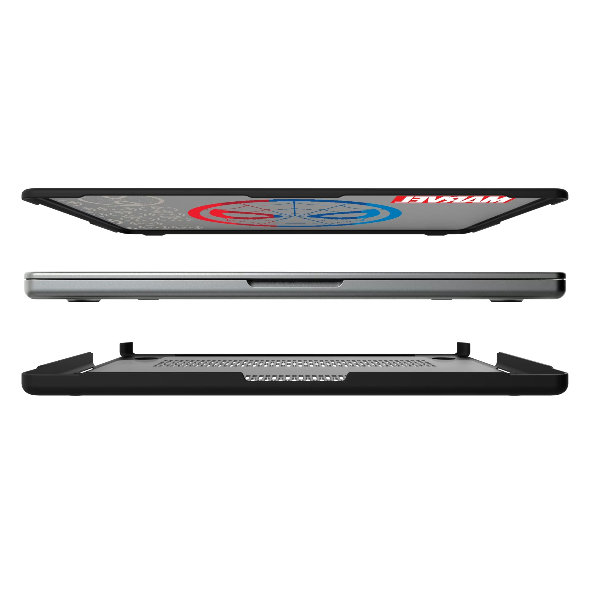 Marvel Spider-Man Sigil MacBook Laptop Case for Apple MacBook#Device_MacBook Pro (14-inch, 2021) / MacBook Pro (14-inch, 2023) / MacBook Pro (14-inch, 2024)